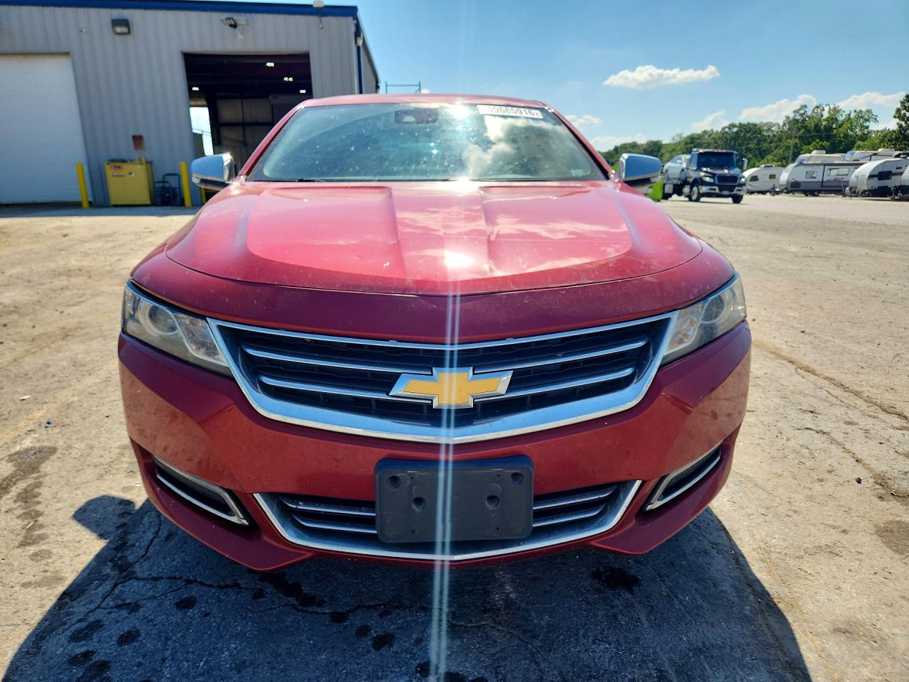 2015 Chevrolet Impala Ltz Red vin: 2G1165S30F9177548