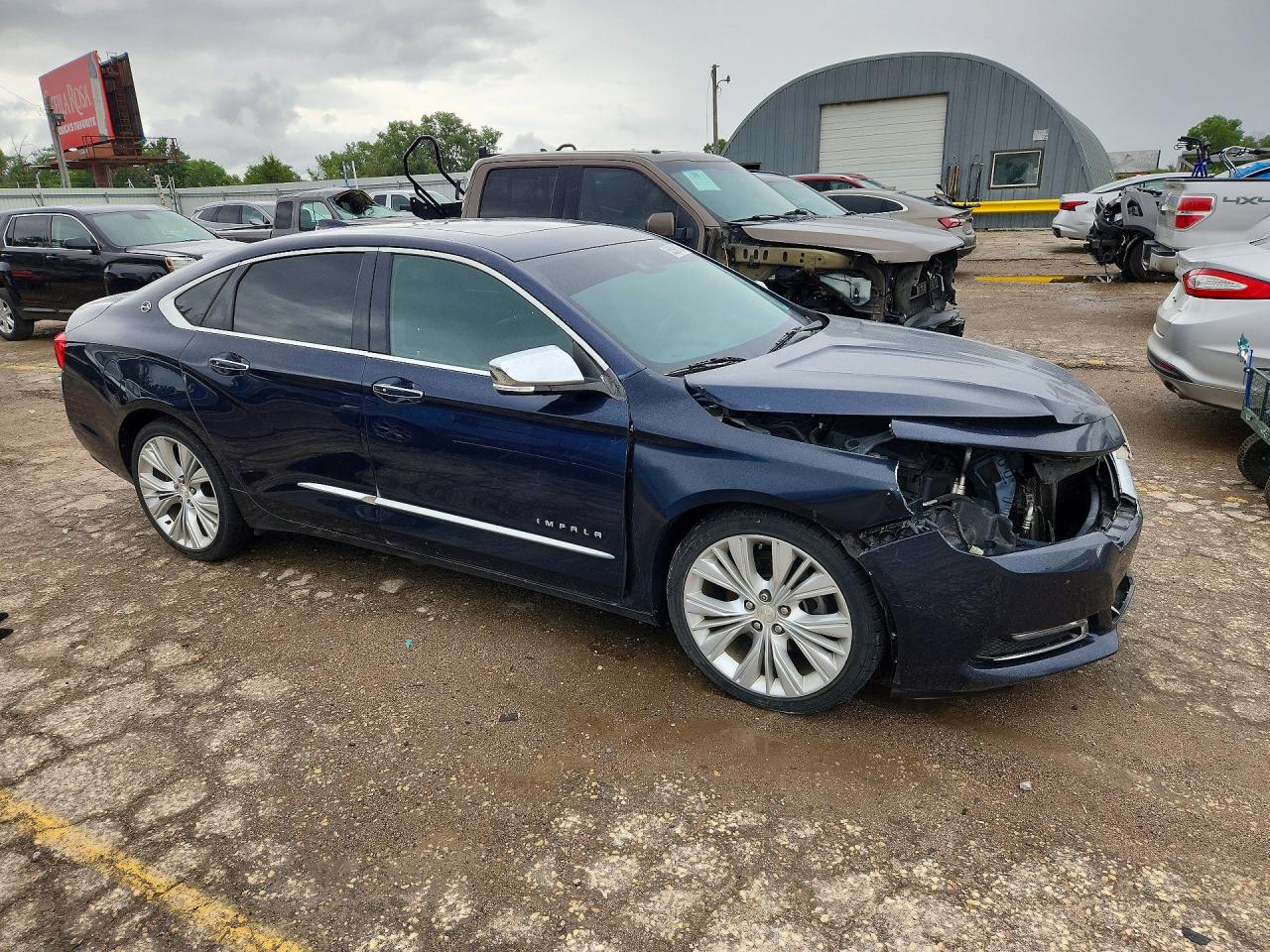 2015 Chevrolet Impala Ltz Blue vin: 2G1165S30F9234900