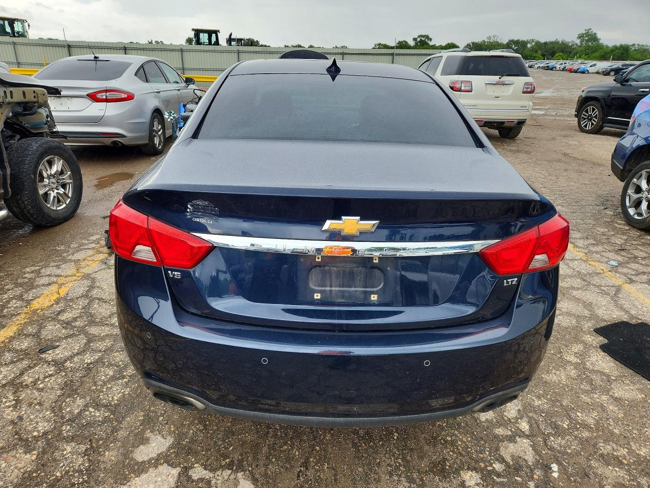 2015 Chevrolet Impala Ltz Blue vin: 2G1165S30F9234900