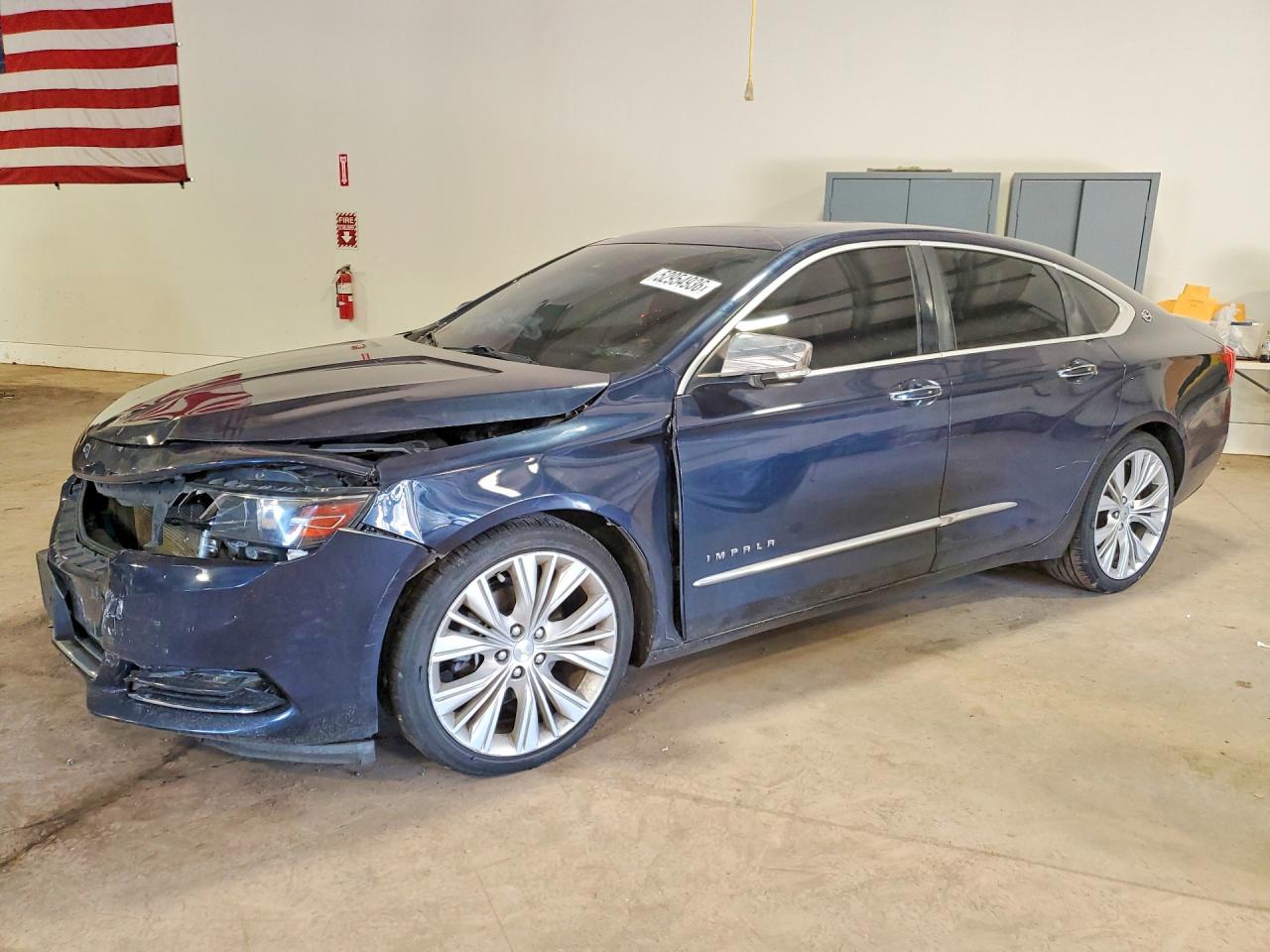 2015 Chevrolet Impala Ltz Blue vin: 2G1165S30F9250644