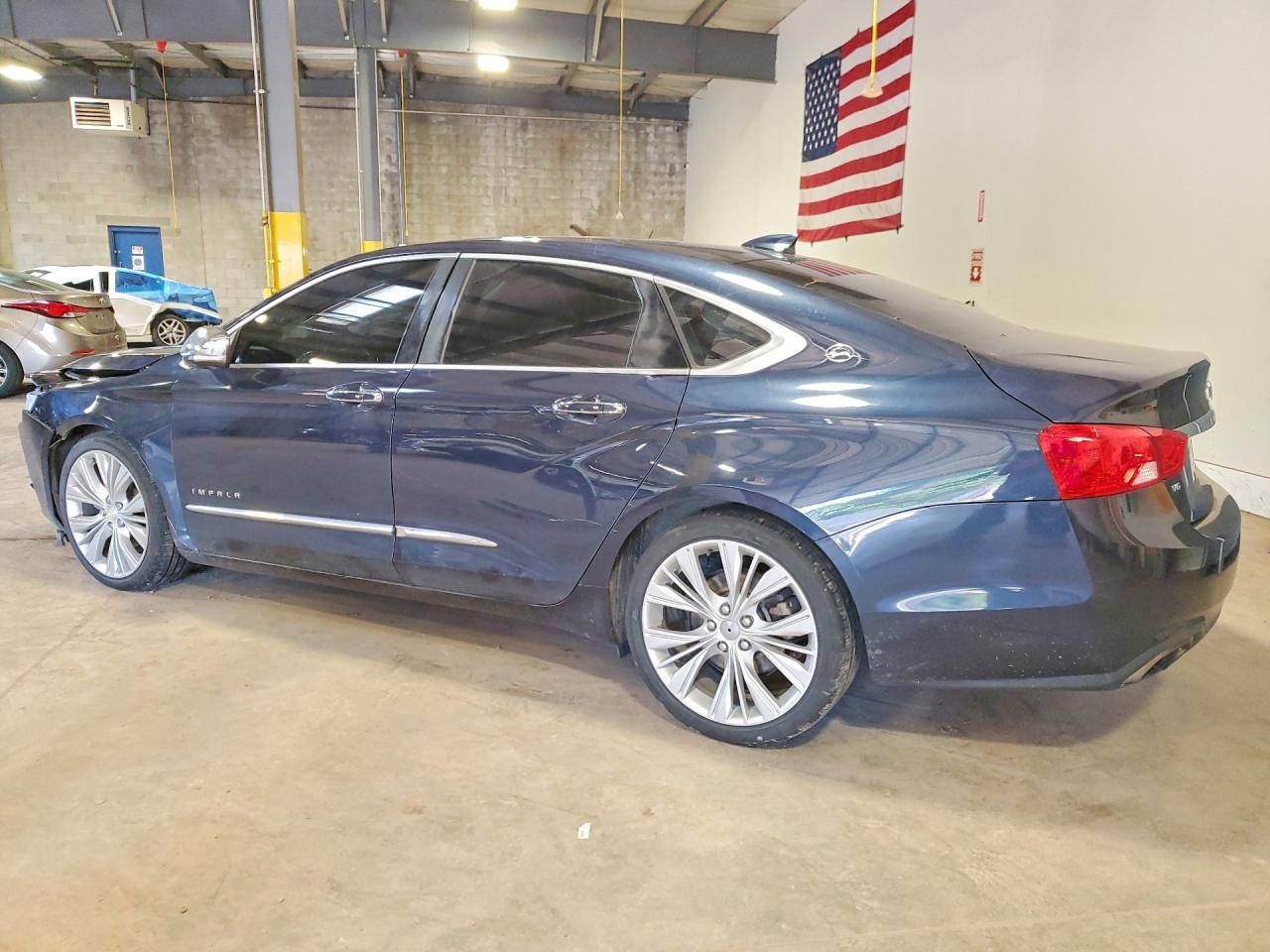 2015 Chevrolet Impala Ltz Blue vin: 2G1165S30F9250644