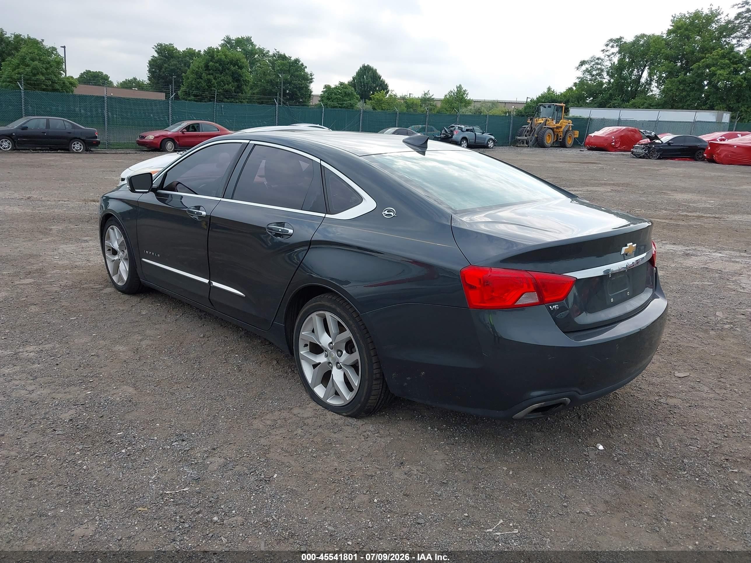2015 Chevrolet Impala 2lz Серый vin: 2G1165S31F9101157