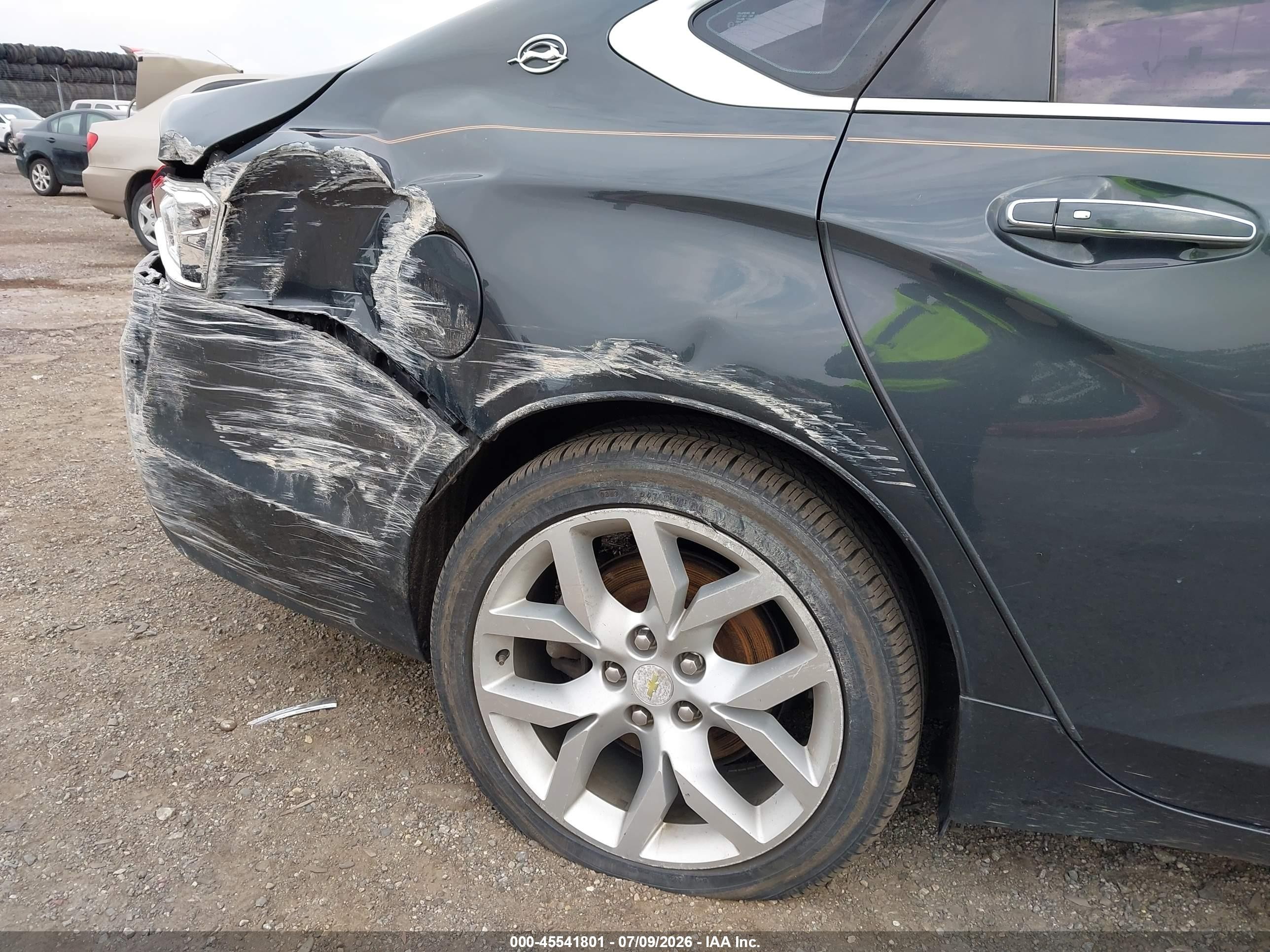 2015 Chevrolet Impala 2lz Серый vin: 2G1165S31F9101157