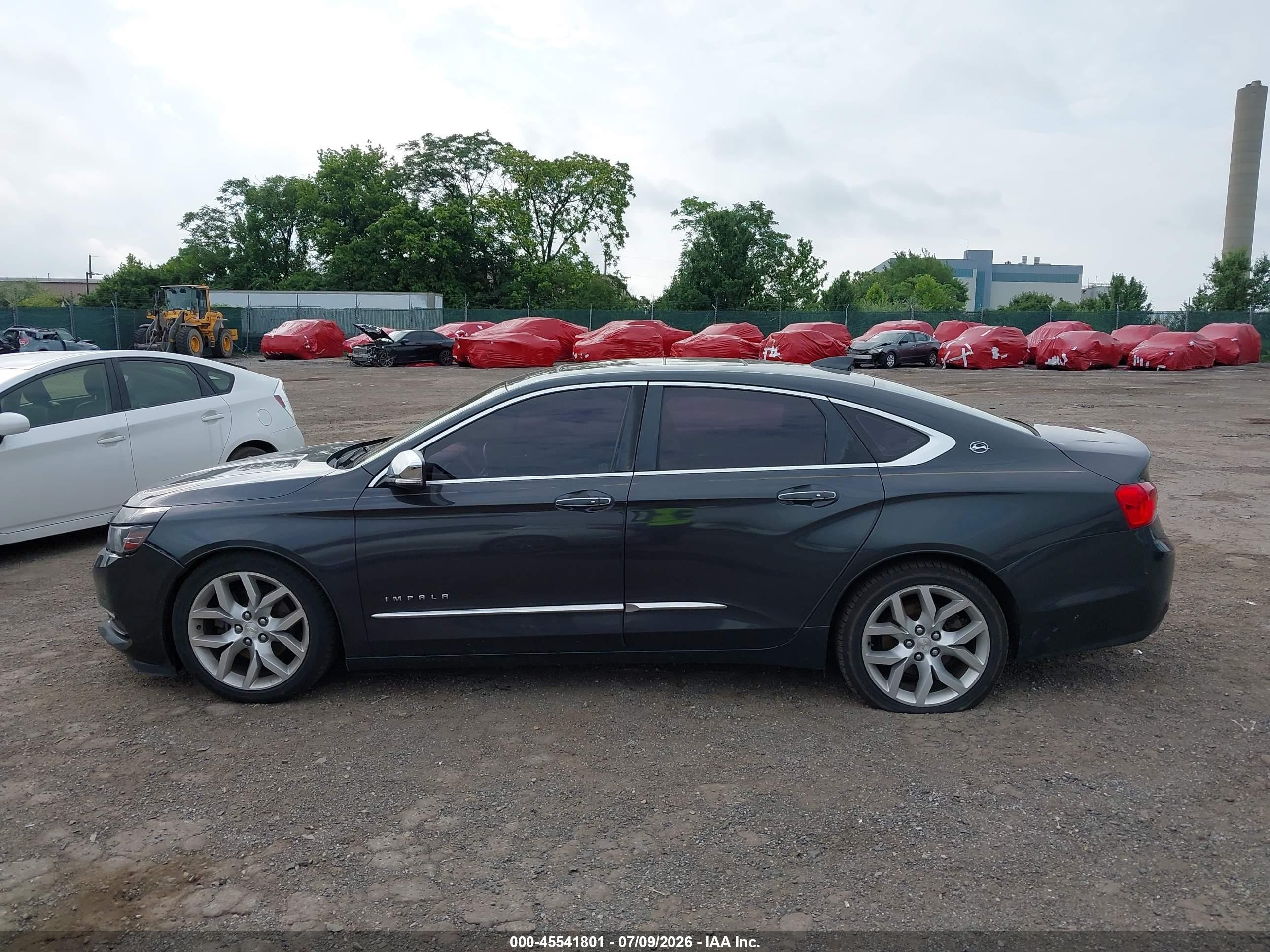 2015 Chevrolet Impala 2lz Серый vin: 2G1165S31F9101157