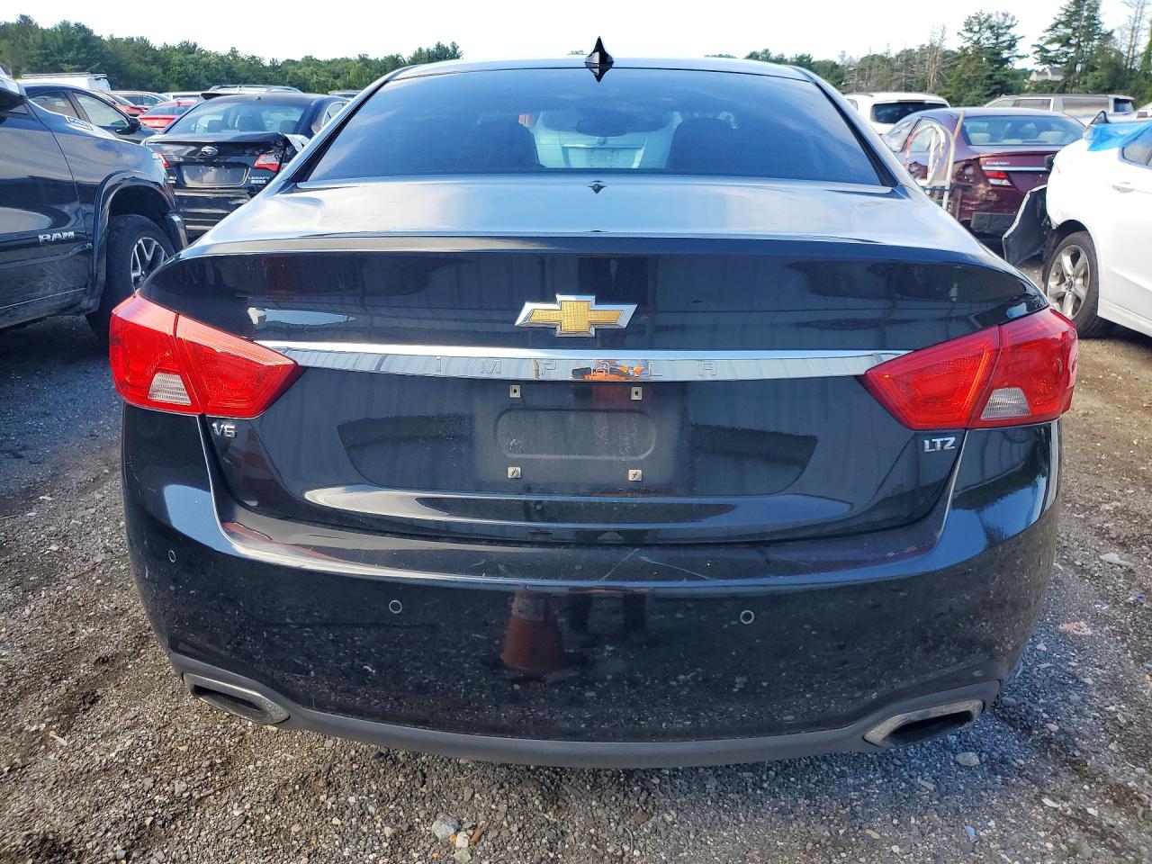 2015 Chevrolet Impala Ltz Black vin: 2G1165S31F9101188
