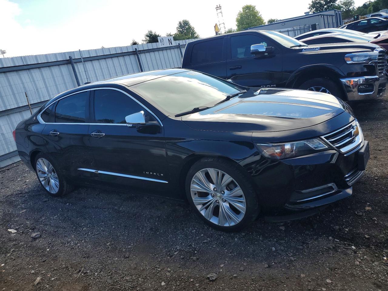 2015 Chevrolet Impala Ltz Black vin: 2G1165S31F9101188