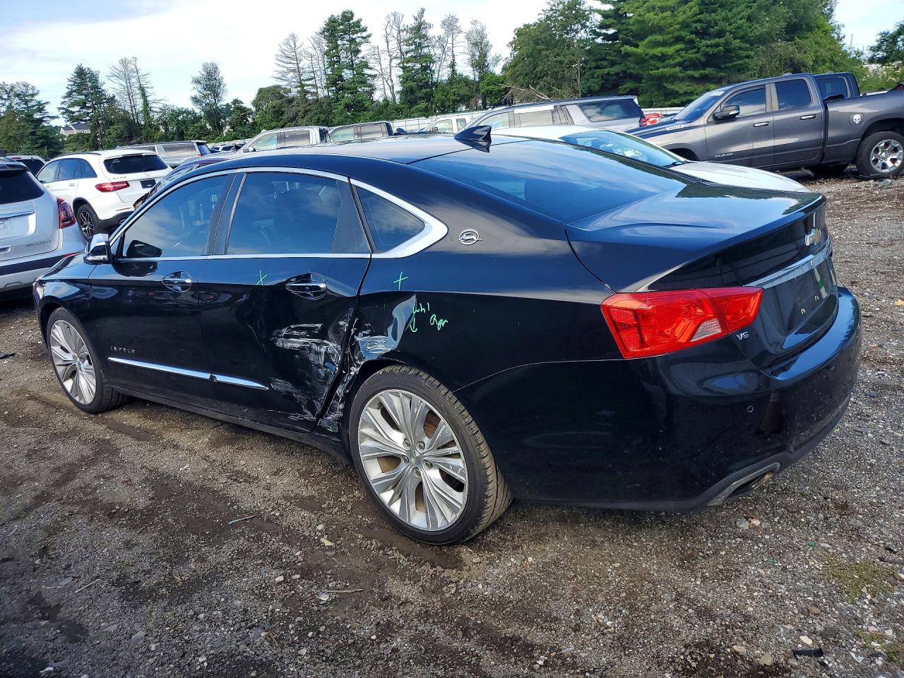 2015 Chevrolet Impala Ltz Black vin: 2G1165S31F9101188