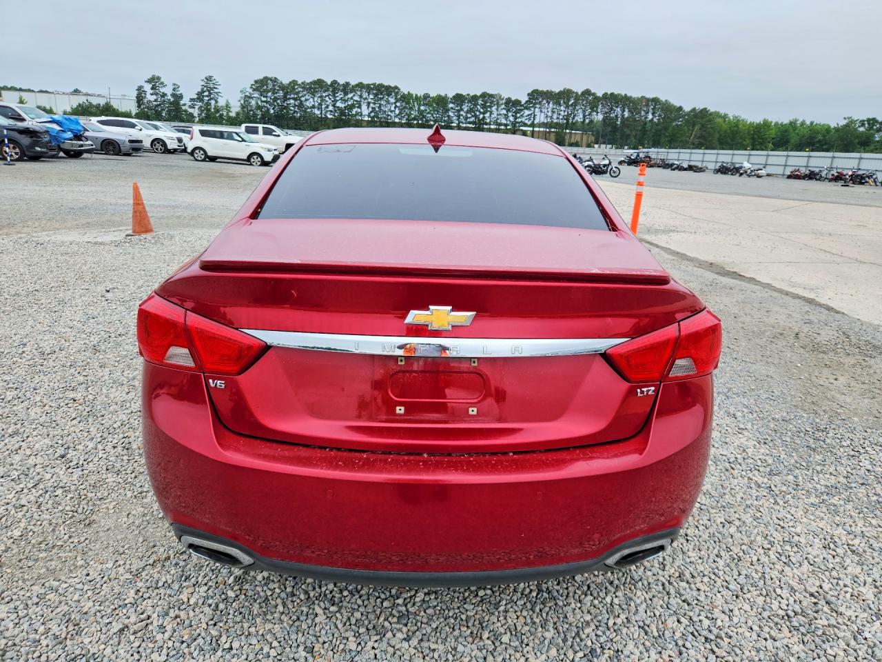 2015 Chevrolet Impala Ltz Burgundy vin: 2G1165S31F9103748