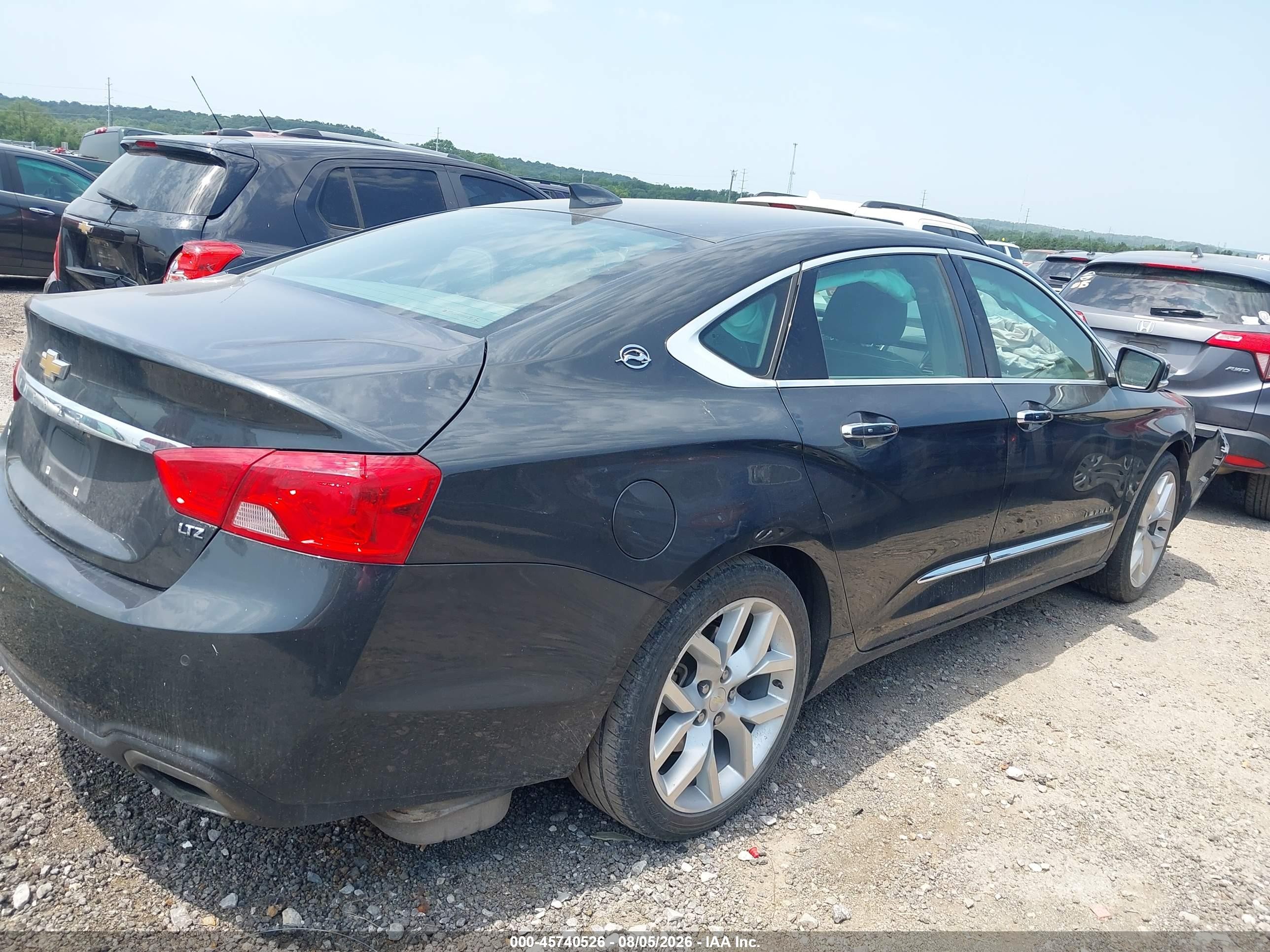 2015 Chevrolet Impala 2lz Черный vin: 2G1165S31F9107069