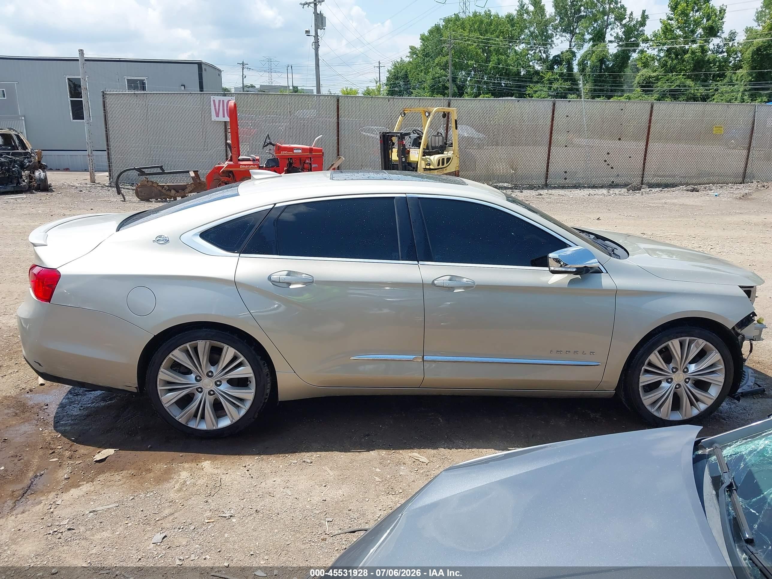 2015 Chevrolet Impala 2lz Gold vin: 2G1165S31F9115415