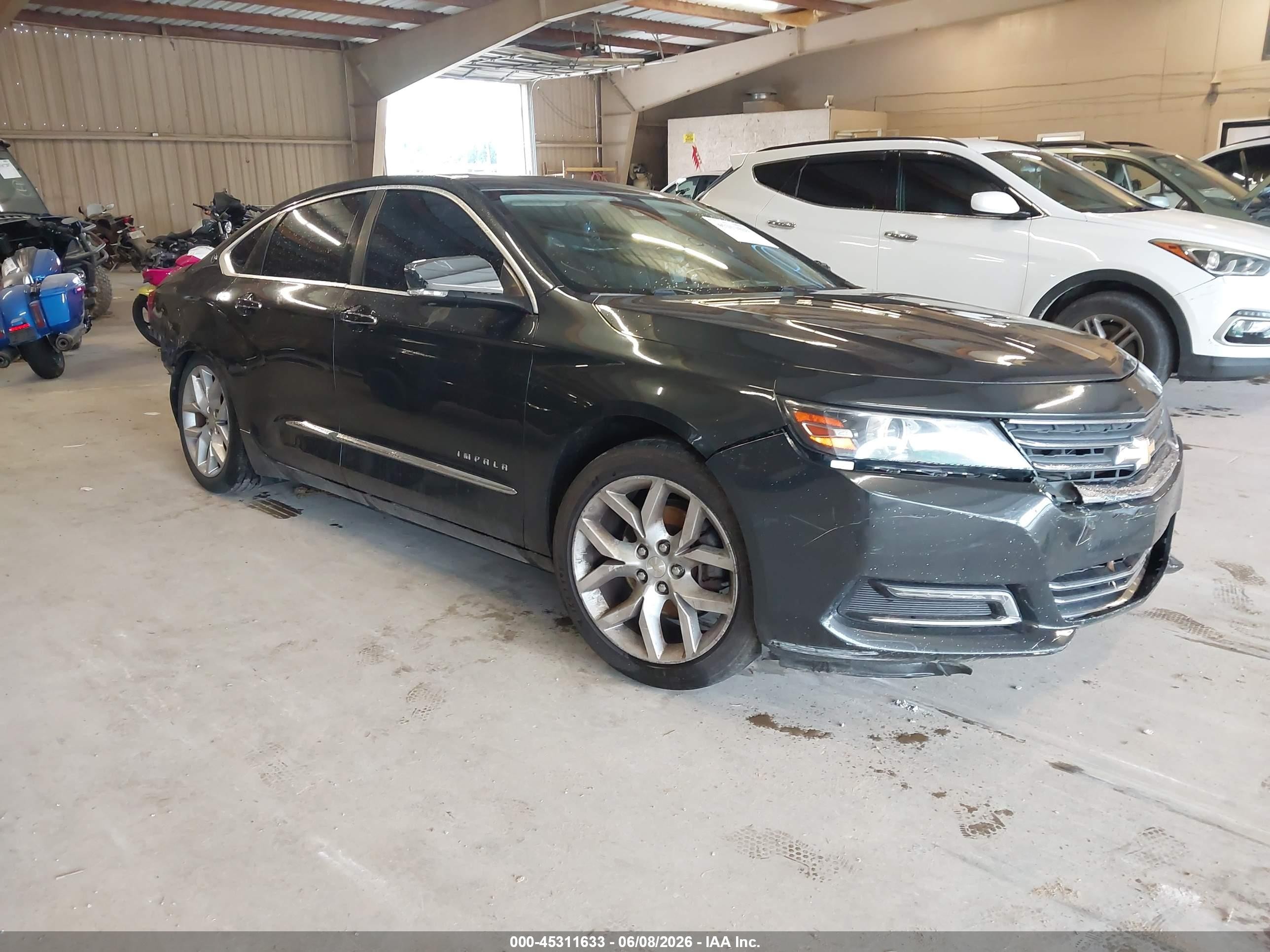 2015 Chevrolet Impala 2lz Gray vin: 2G1165S31F9131176