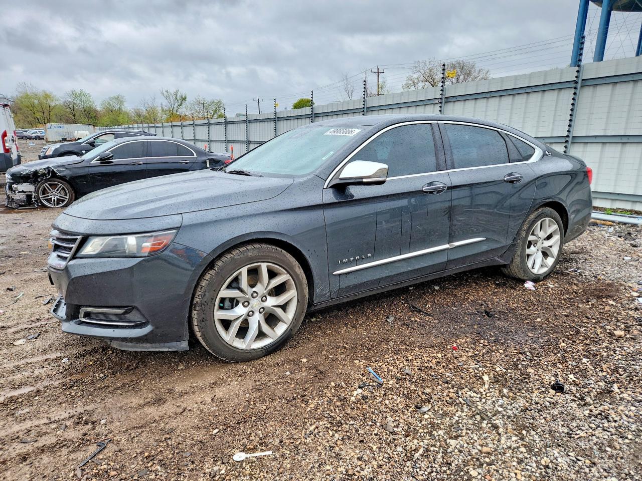2015 Chevrolet Impala Ltz Black vin: 2G1165S31F9187165