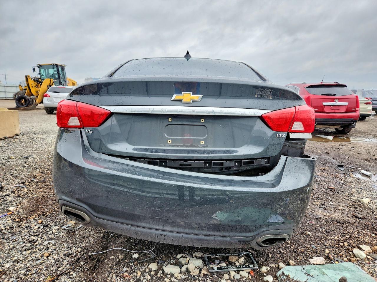 2015 Chevrolet Impala Ltz Black vin: 2G1165S31F9187165
