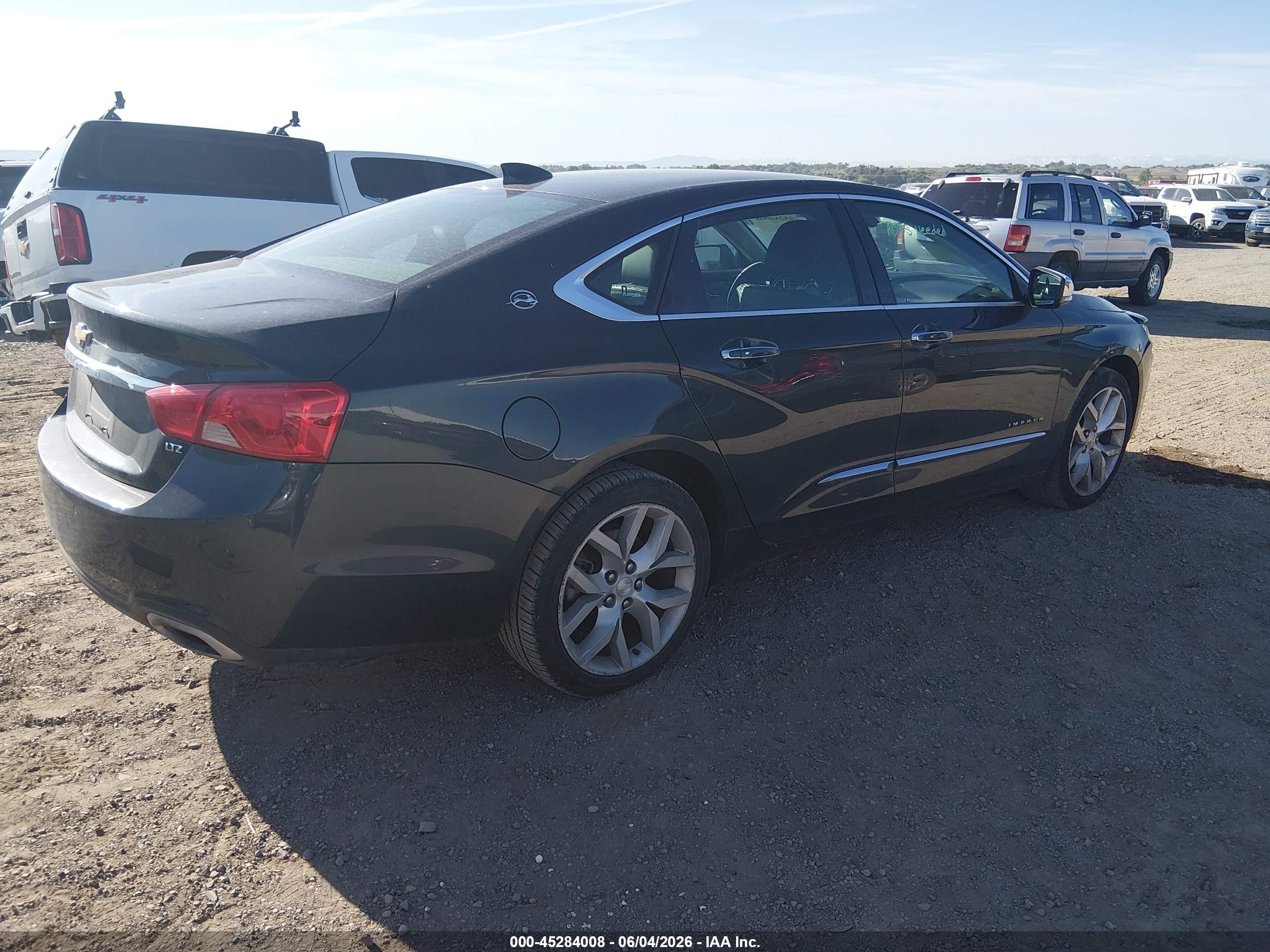 2015 Chevrolet Impala 2lz Серый vin: 2G1165S31F9264441