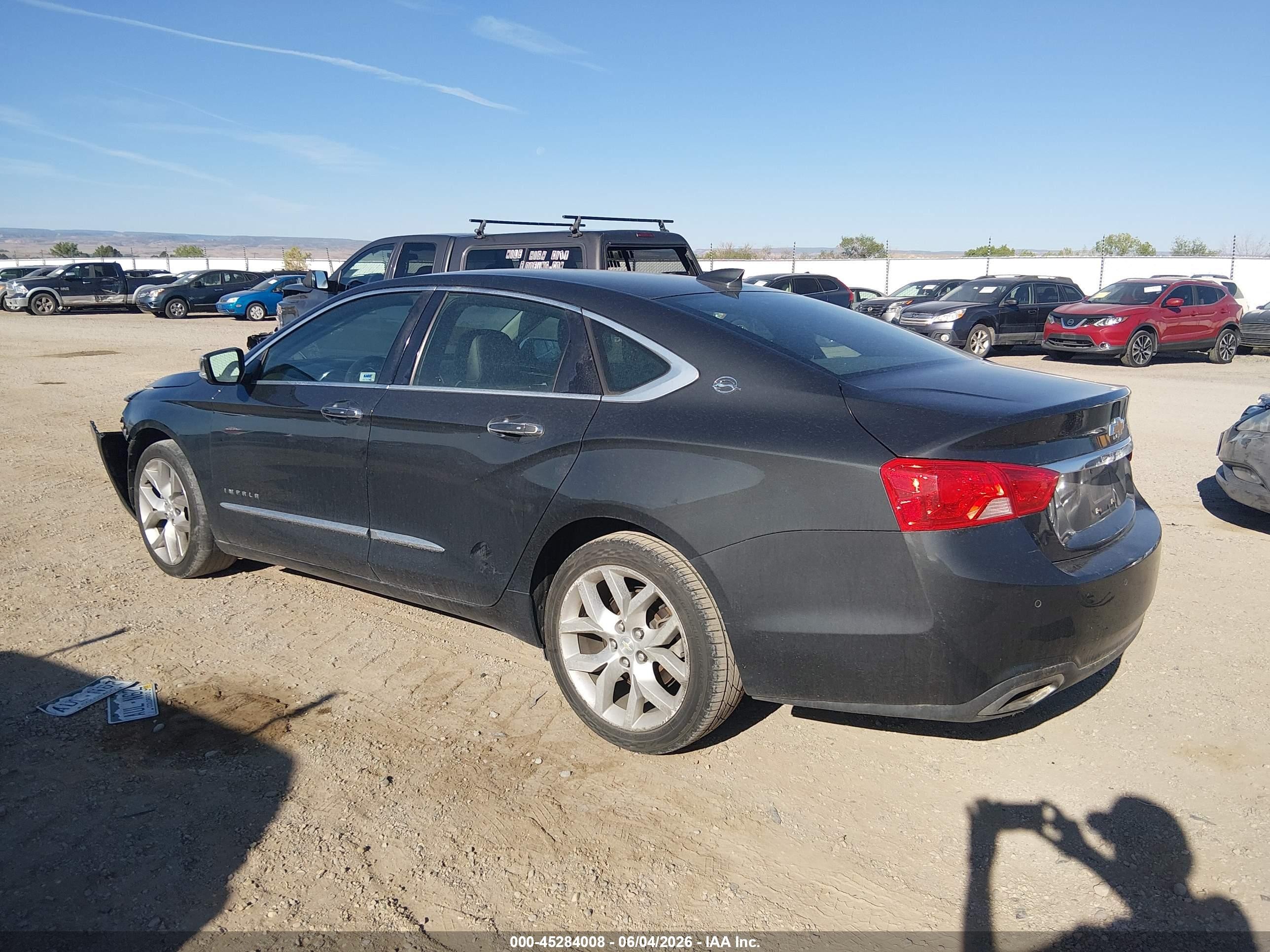 2015 Chevrolet Impala 2lz Серый vin: 2G1165S31F9264441
