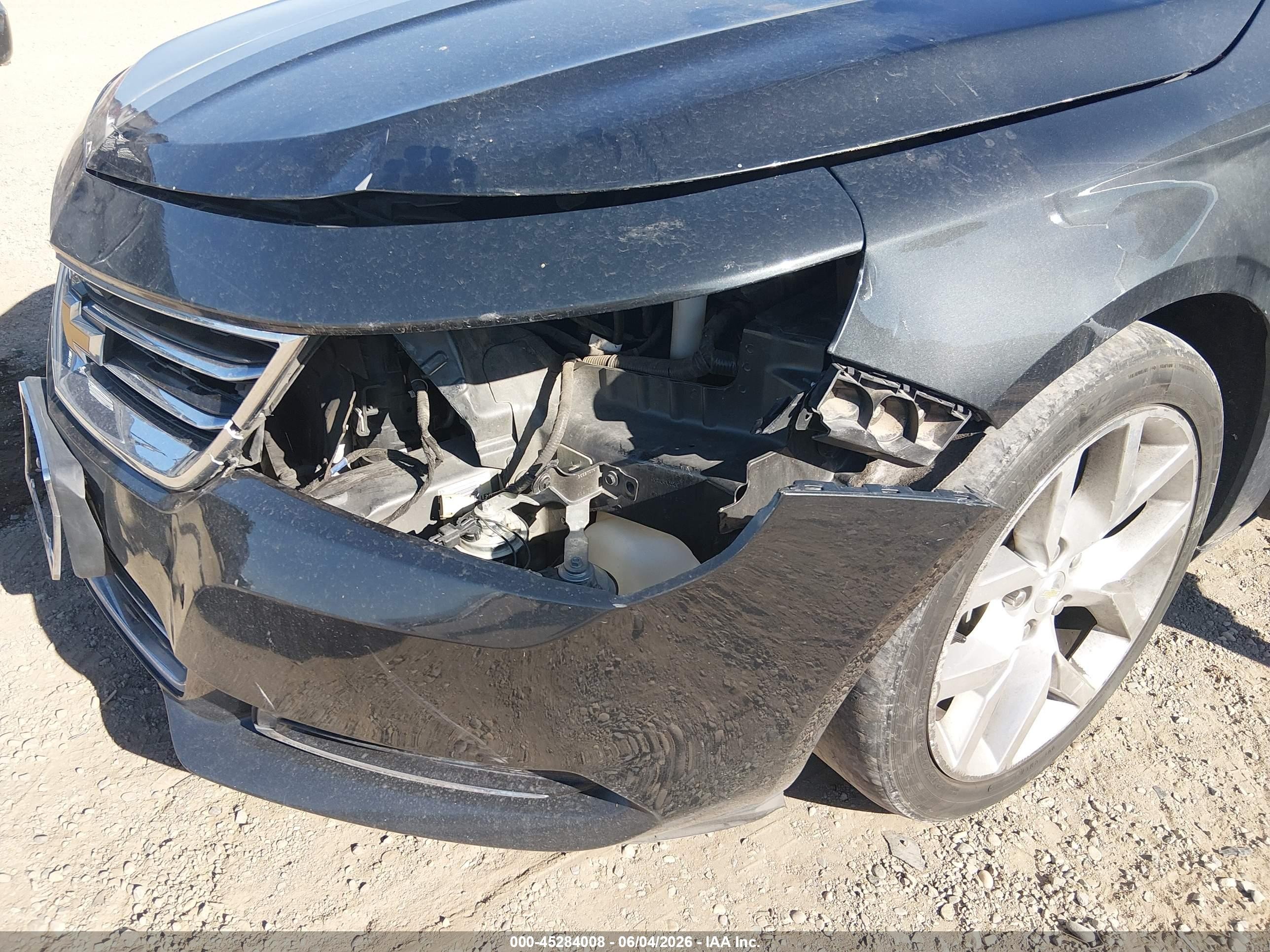 2015 Chevrolet Impala 2lz Серый vin: 2G1165S31F9264441