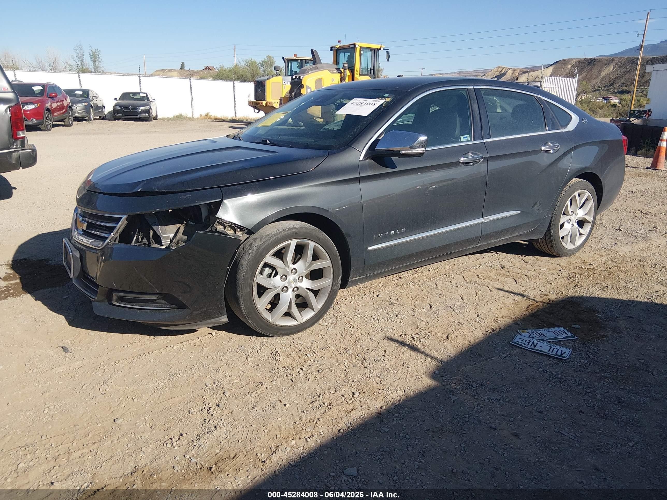 2015 Chevrolet Impala 2lz Серый vin: 2G1165S31F9264441