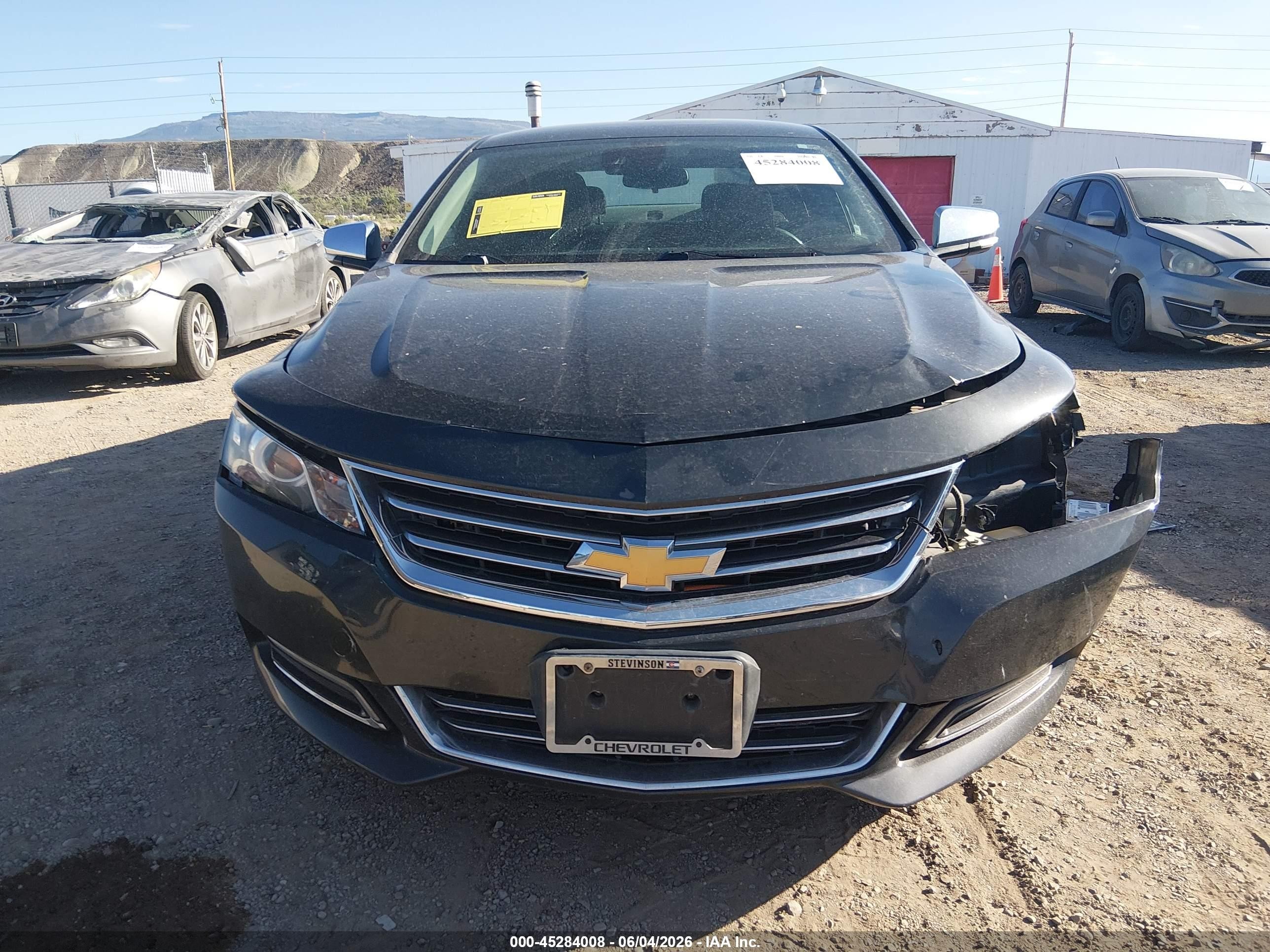 2015 Chevrolet Impala 2lz Серый vin: 2G1165S31F9264441