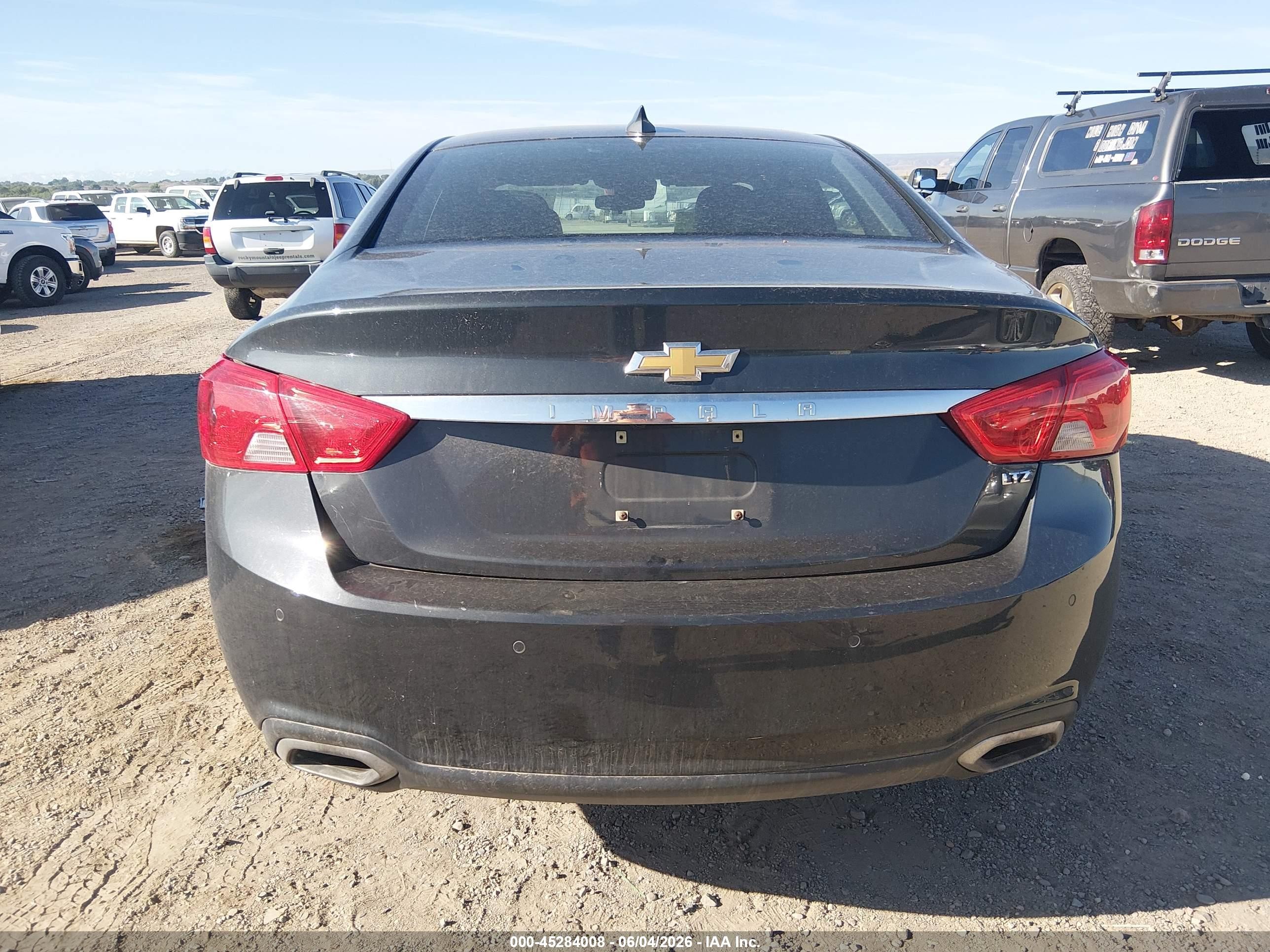 2015 Chevrolet Impala 2lz Серый vin: 2G1165S31F9264441