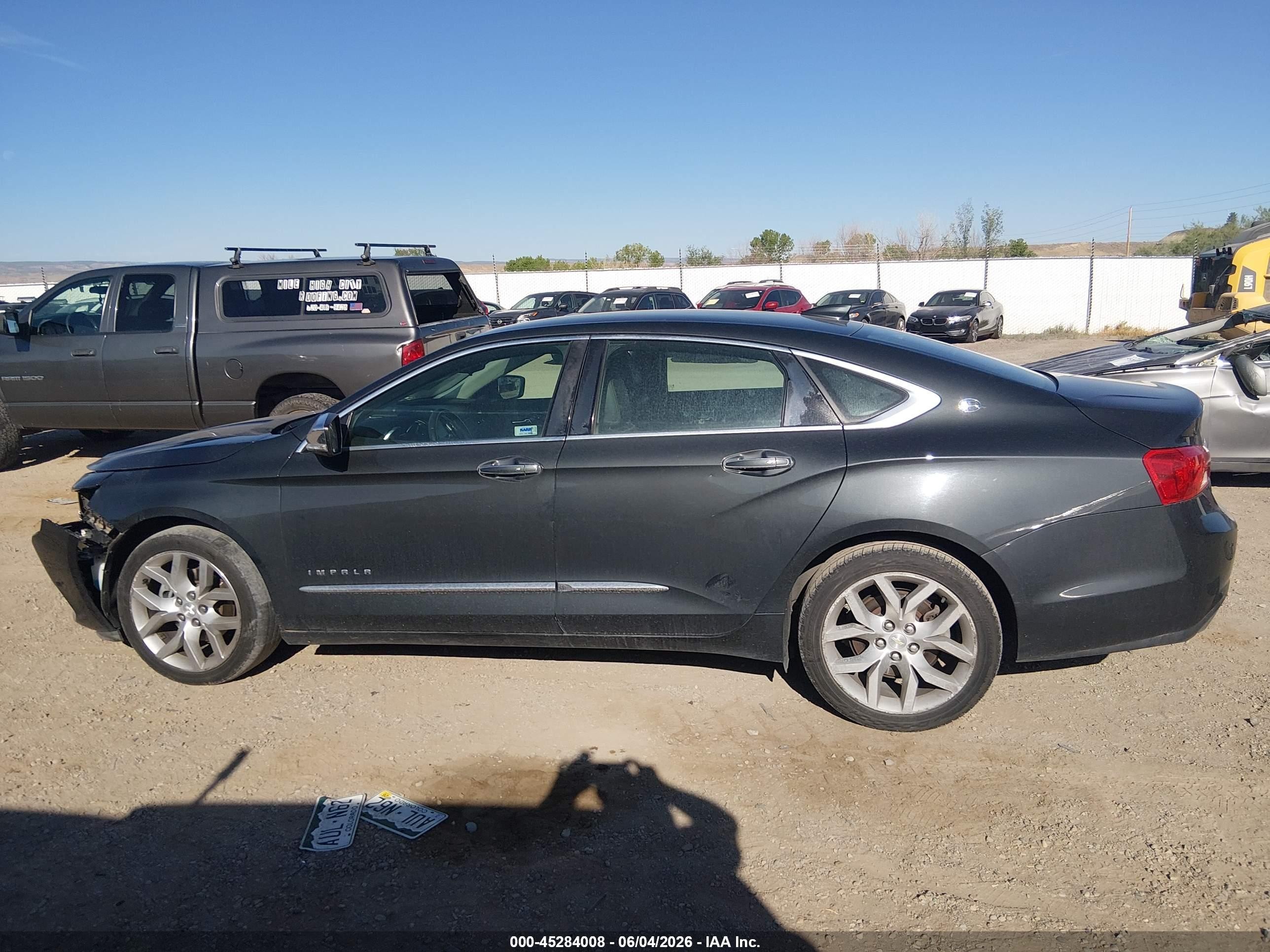 2015 Chevrolet Impala 2lz Серый vin: 2G1165S31F9264441
