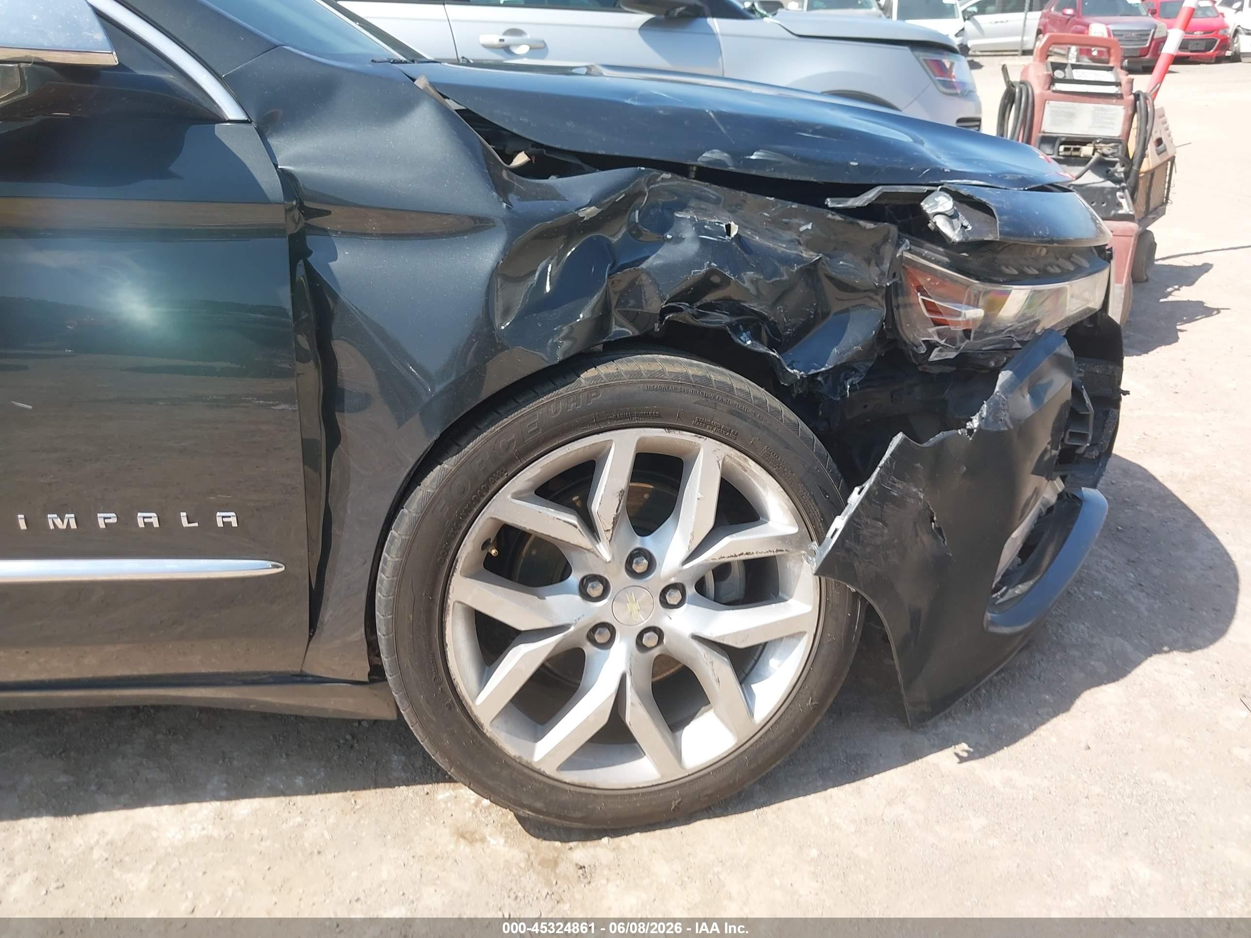 2015 Chevrolet Impala 2lz Black vin: 2G1165S31F9272684