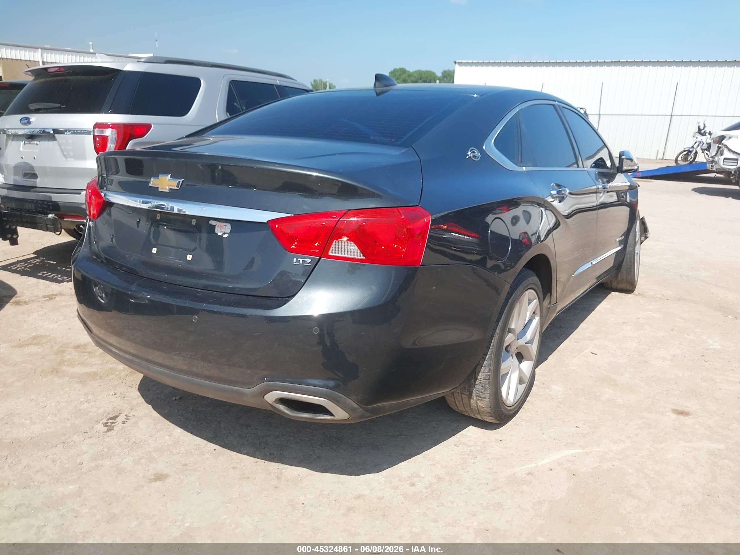 2015 Chevrolet Impala 2lz Black vin: 2G1165S31F9272684