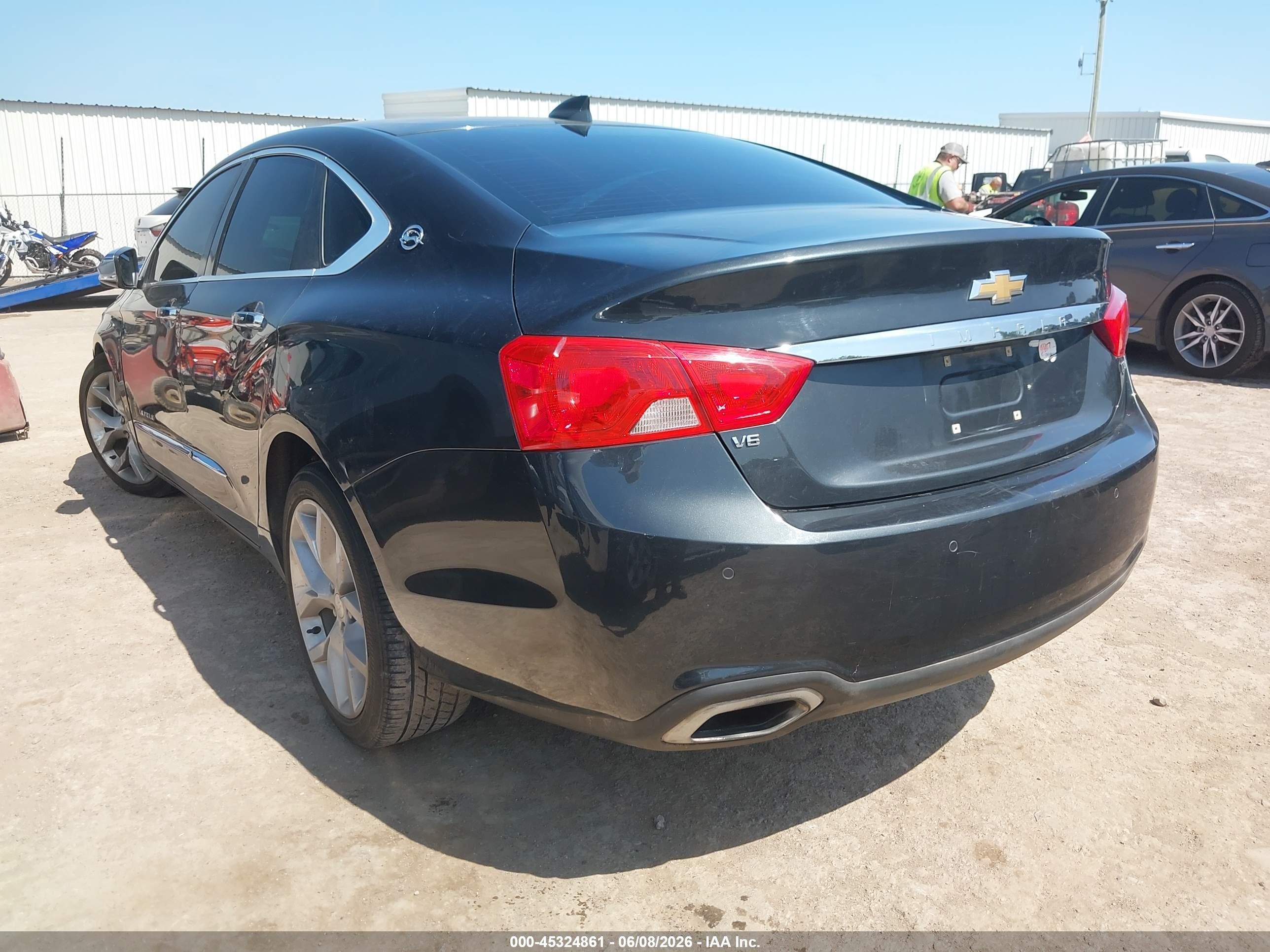 2015 Chevrolet Impala 2lz Black vin: 2G1165S31F9272684