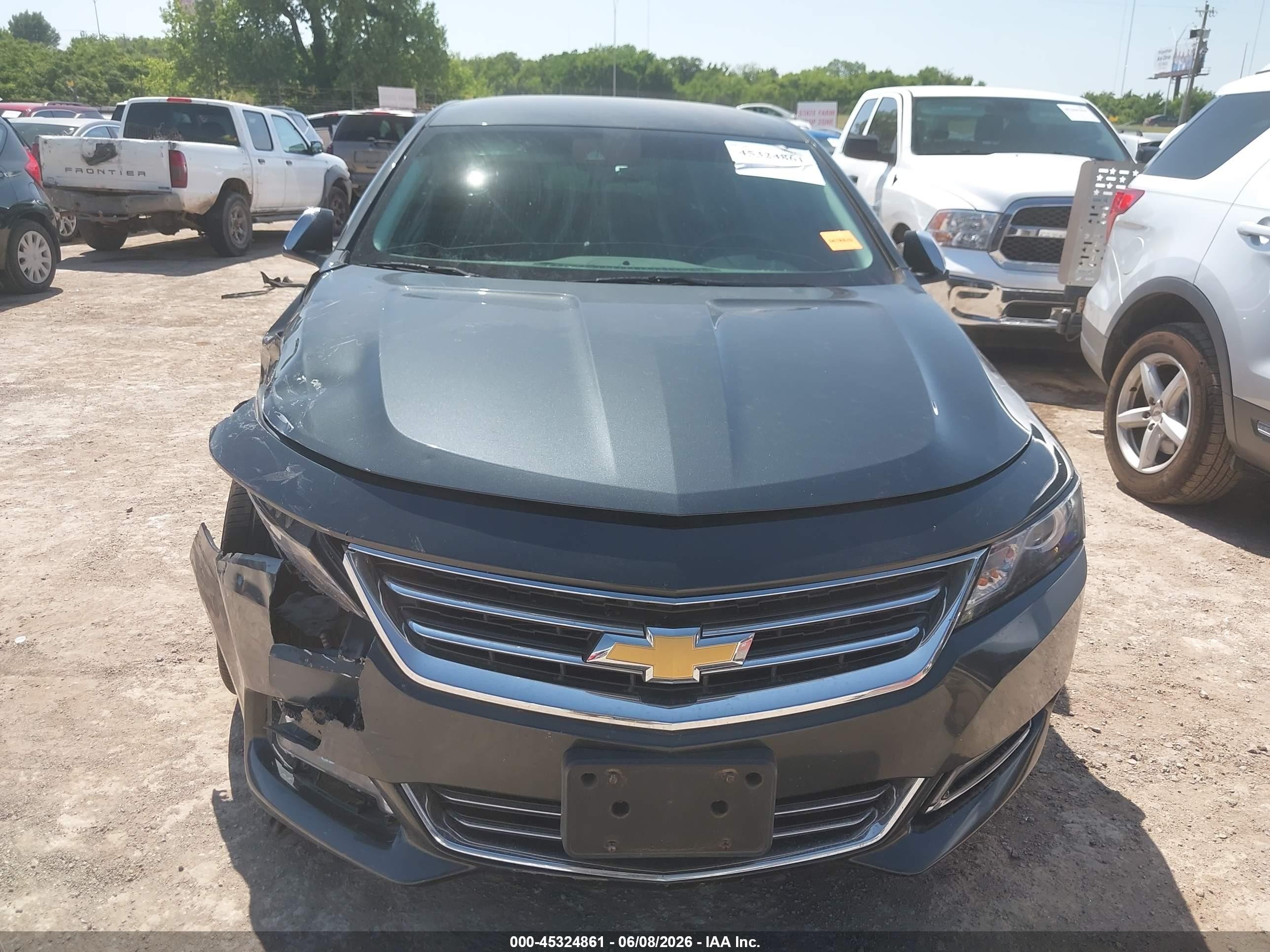 2015 Chevrolet Impala 2lz Black vin: 2G1165S31F9272684