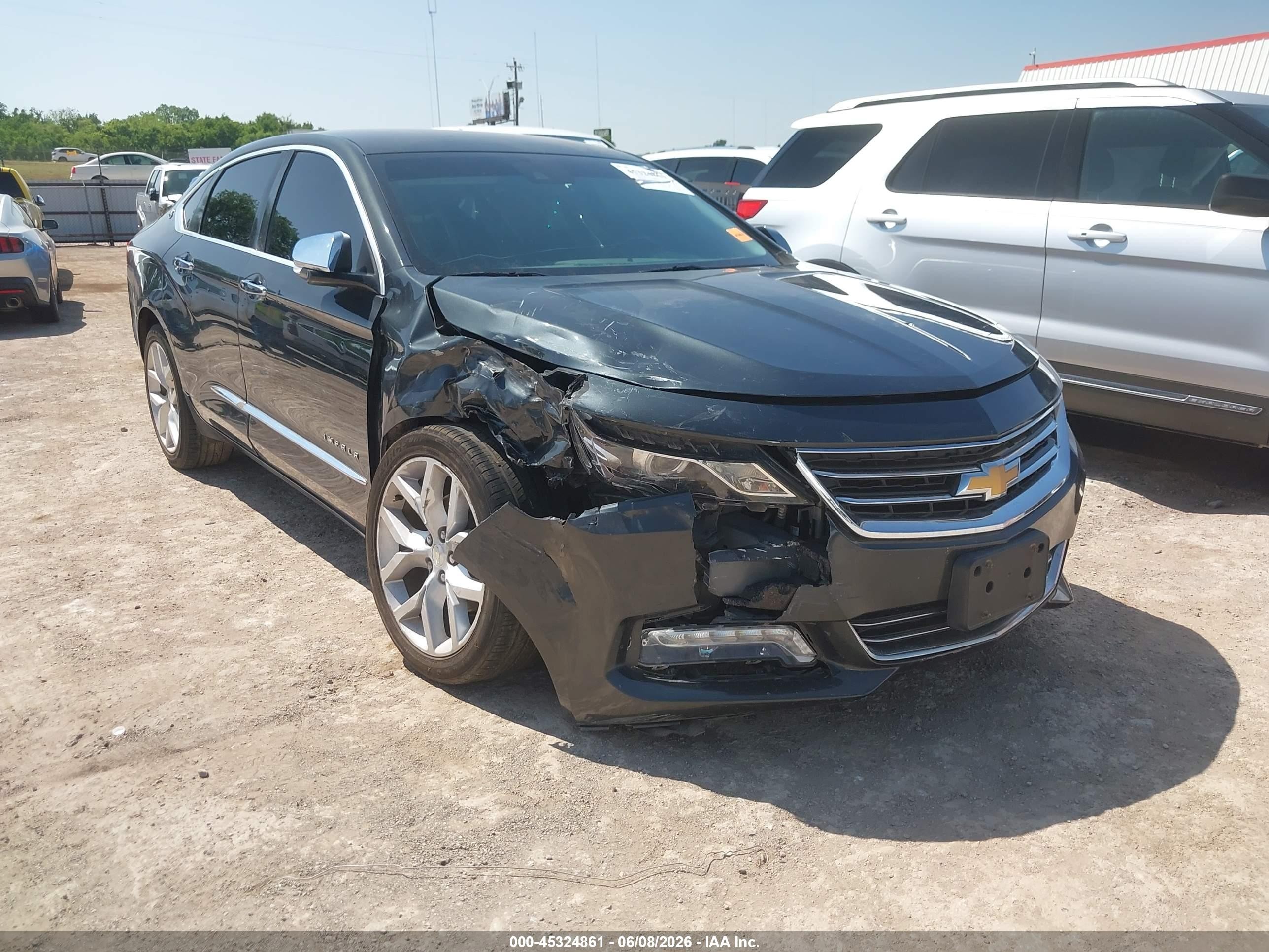 2015 Chevrolet Impala 2lz Black vin: 2G1165S31F9272684