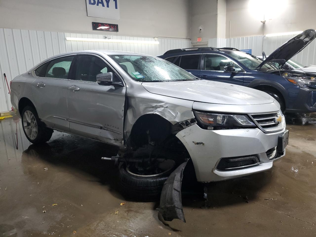 2015 Chevrolet Impala Ltz Silver vin: 2G1165S31F9286942