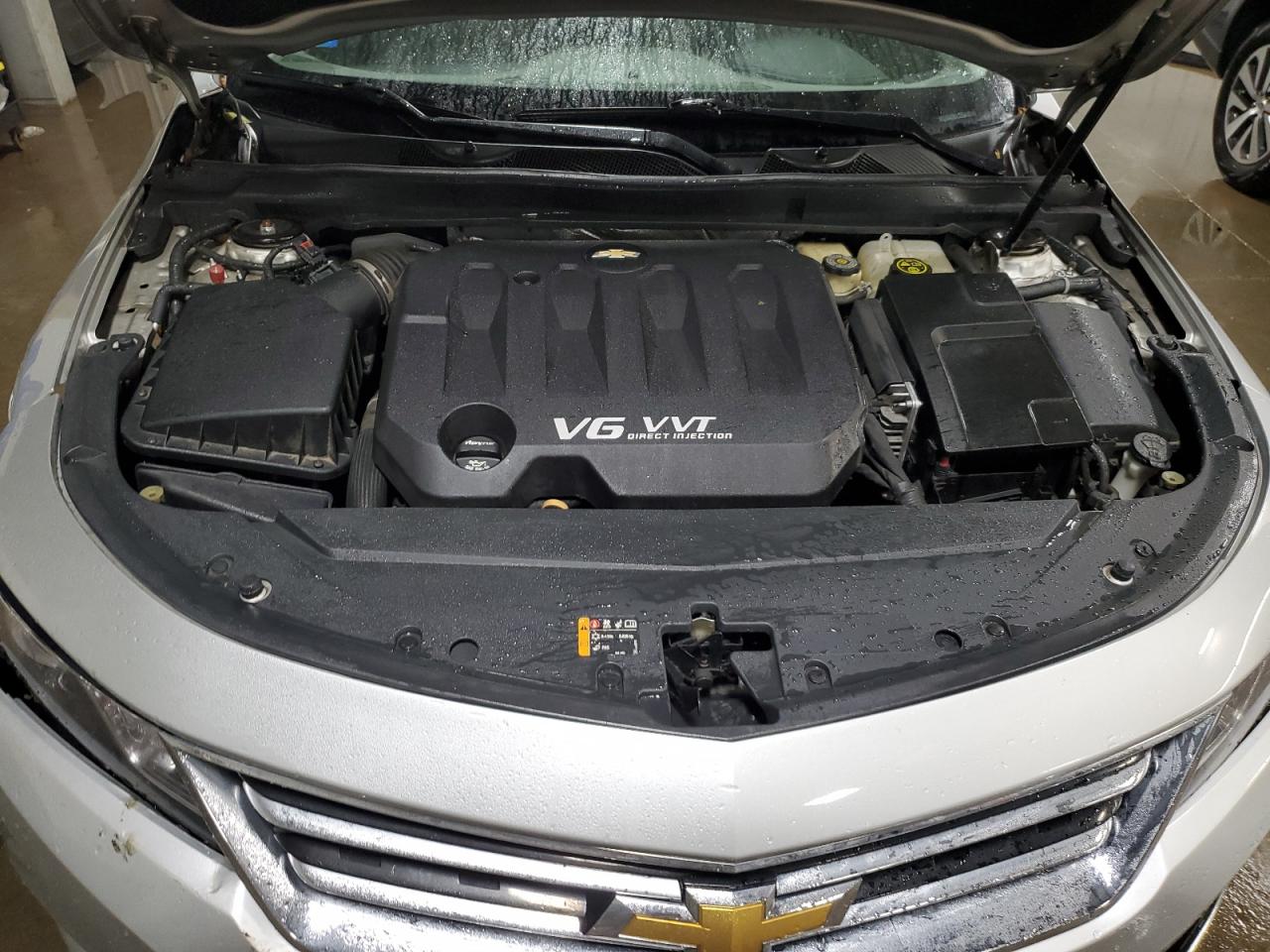 2015 Chevrolet Impala Ltz Silver vin: 2G1165S31F9286942