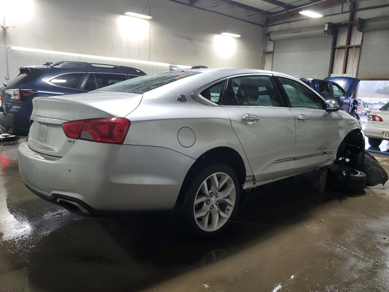 2015 Chevrolet Impala Ltz Silver vin: 2G1165S31F9286942