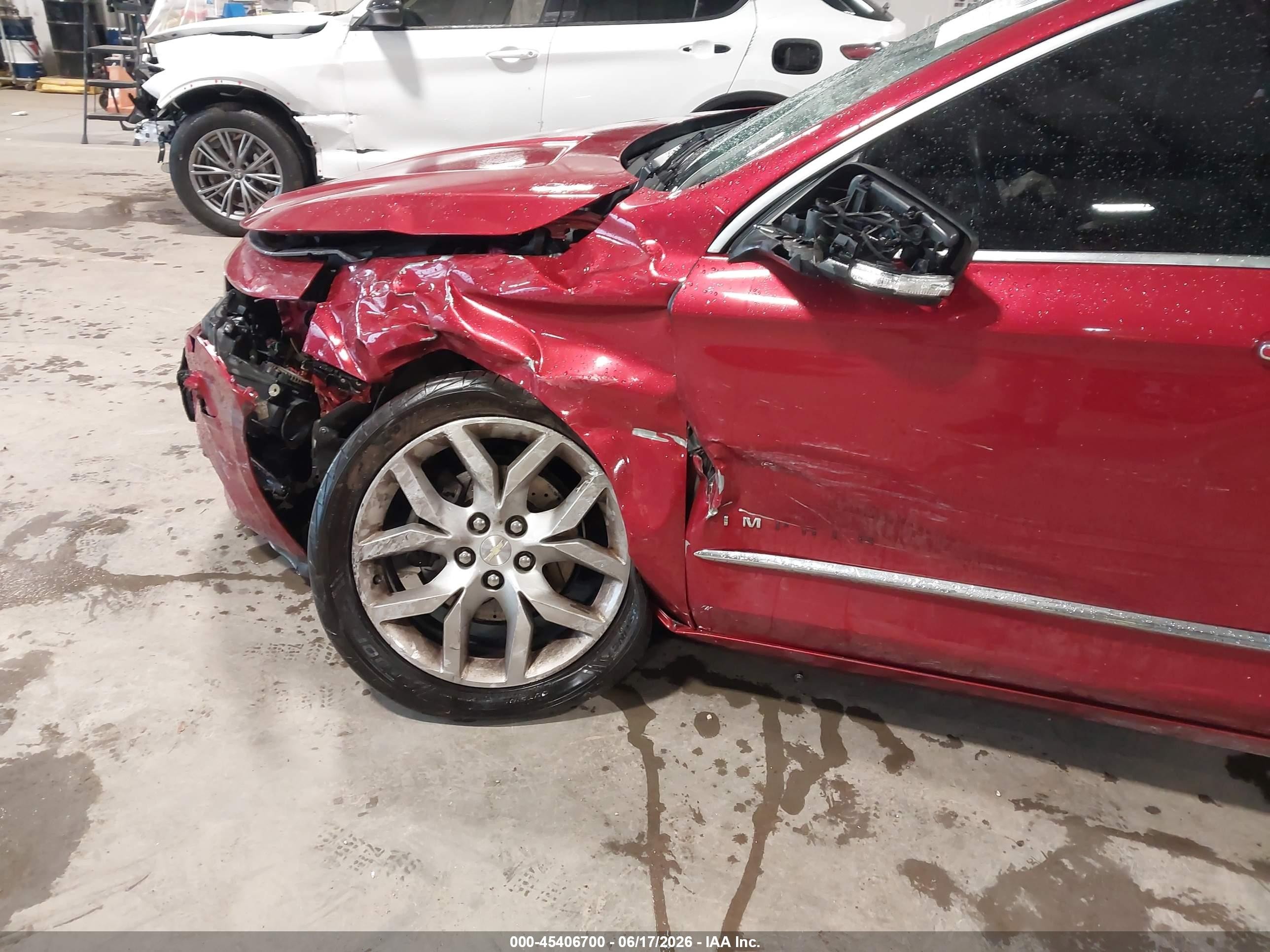 2015 Chevrolet Impala 2lz Red vin: 2G1165S32F9117867