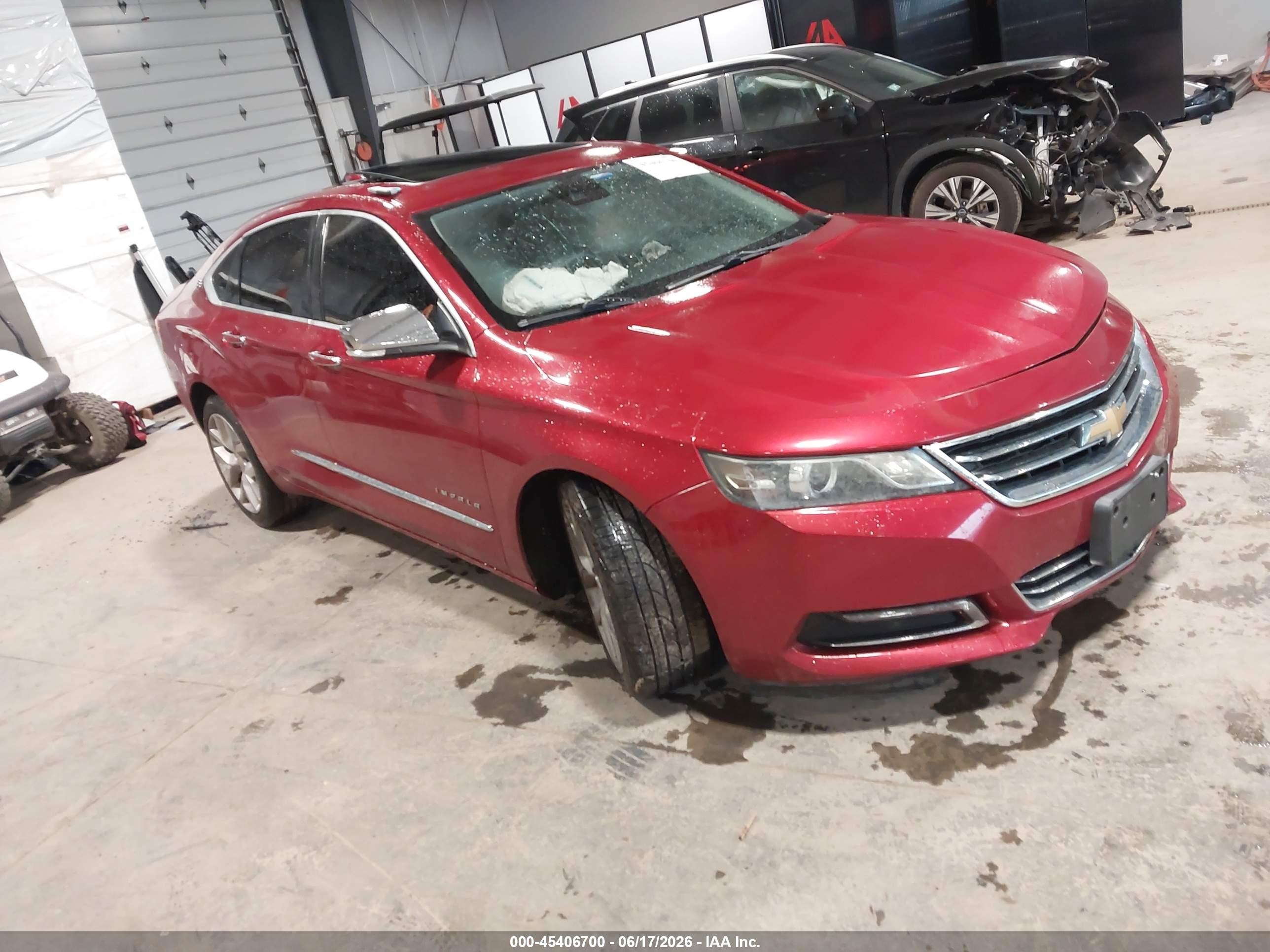 2015 Chevrolet Impala 2lz Red vin: 2G1165S32F9117867