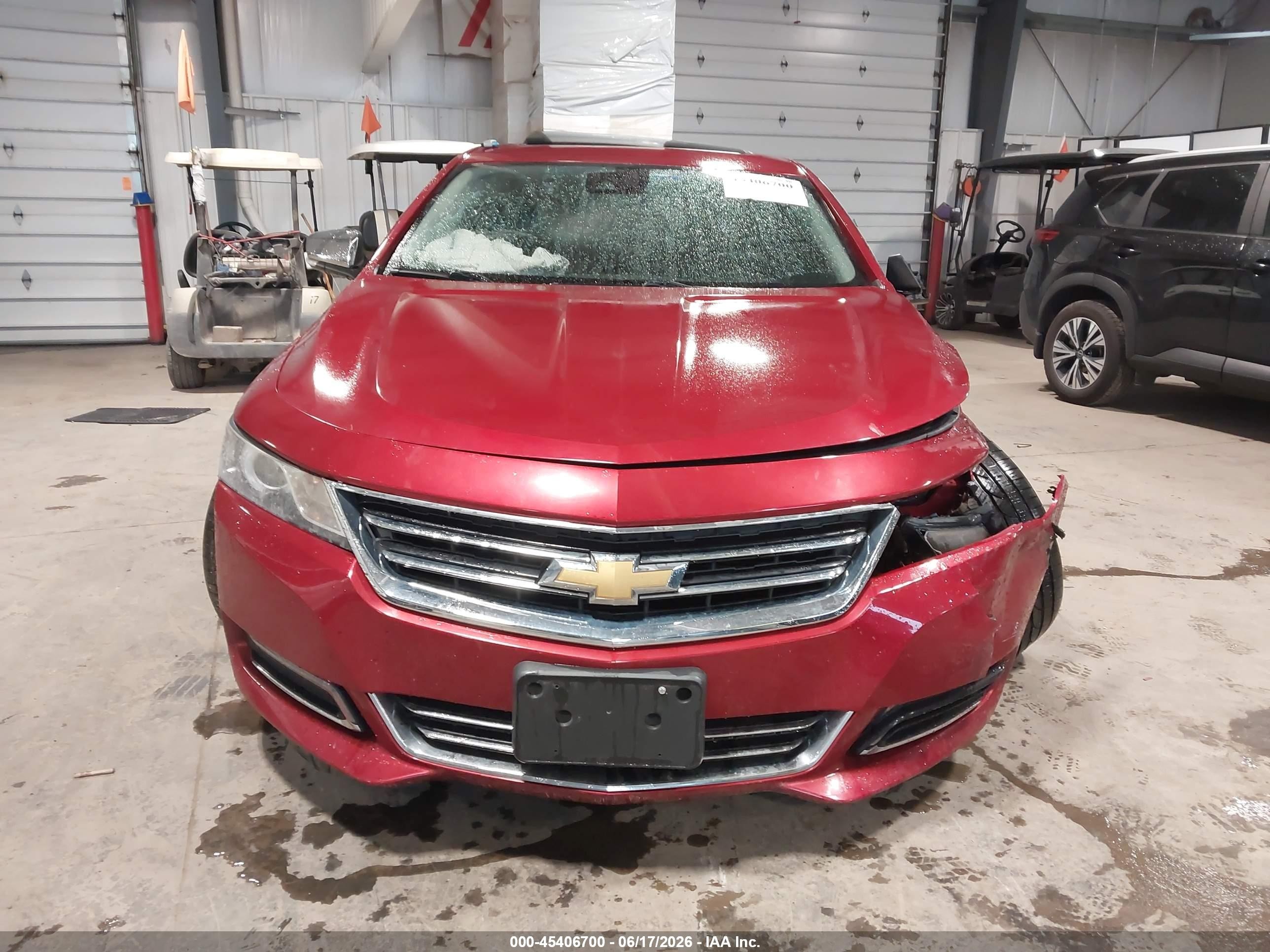 2015 Chevrolet Impala 2lz Red vin: 2G1165S32F9117867
