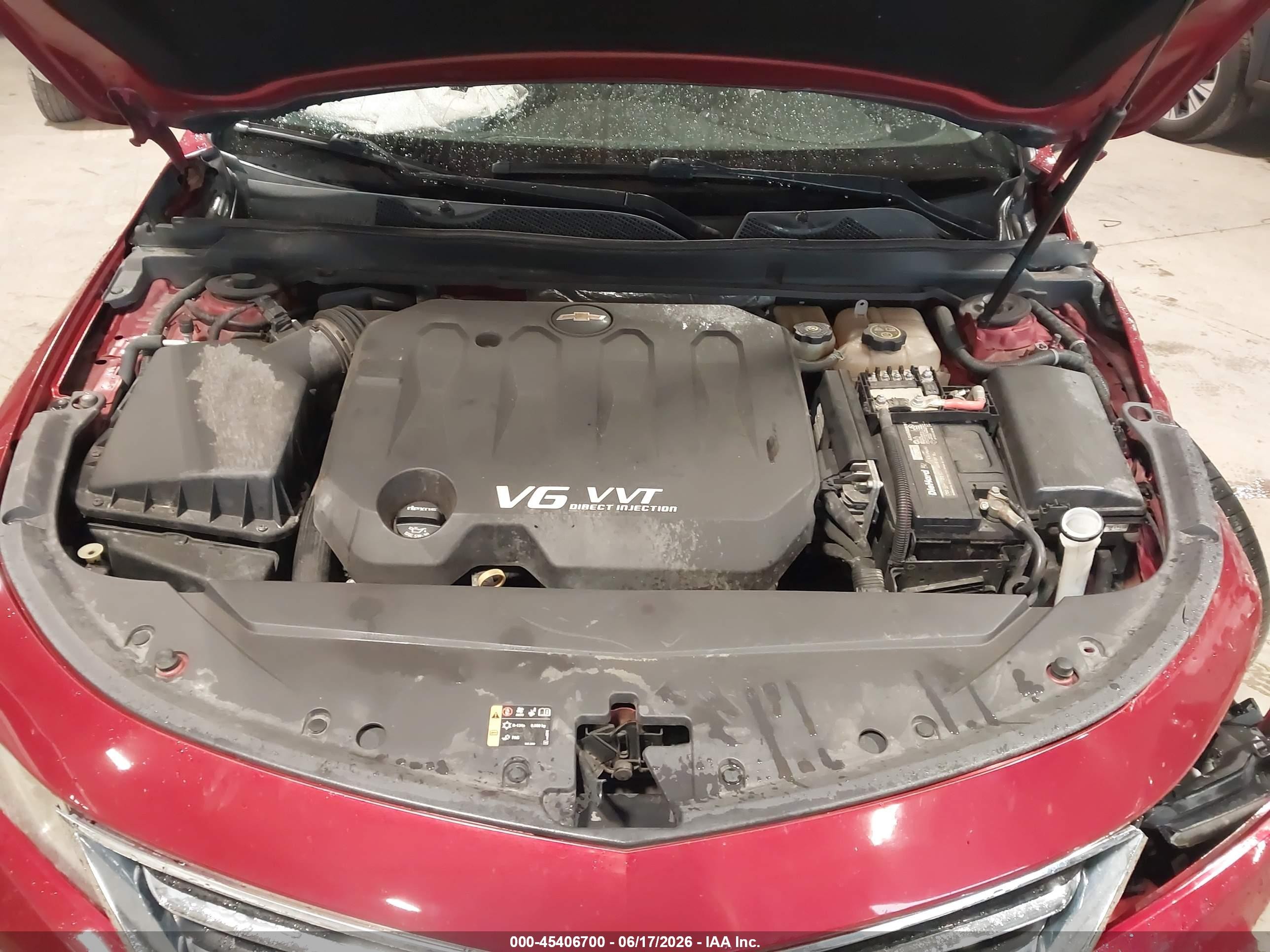 2015 Chevrolet Impala 2lz Red vin: 2G1165S32F9117867