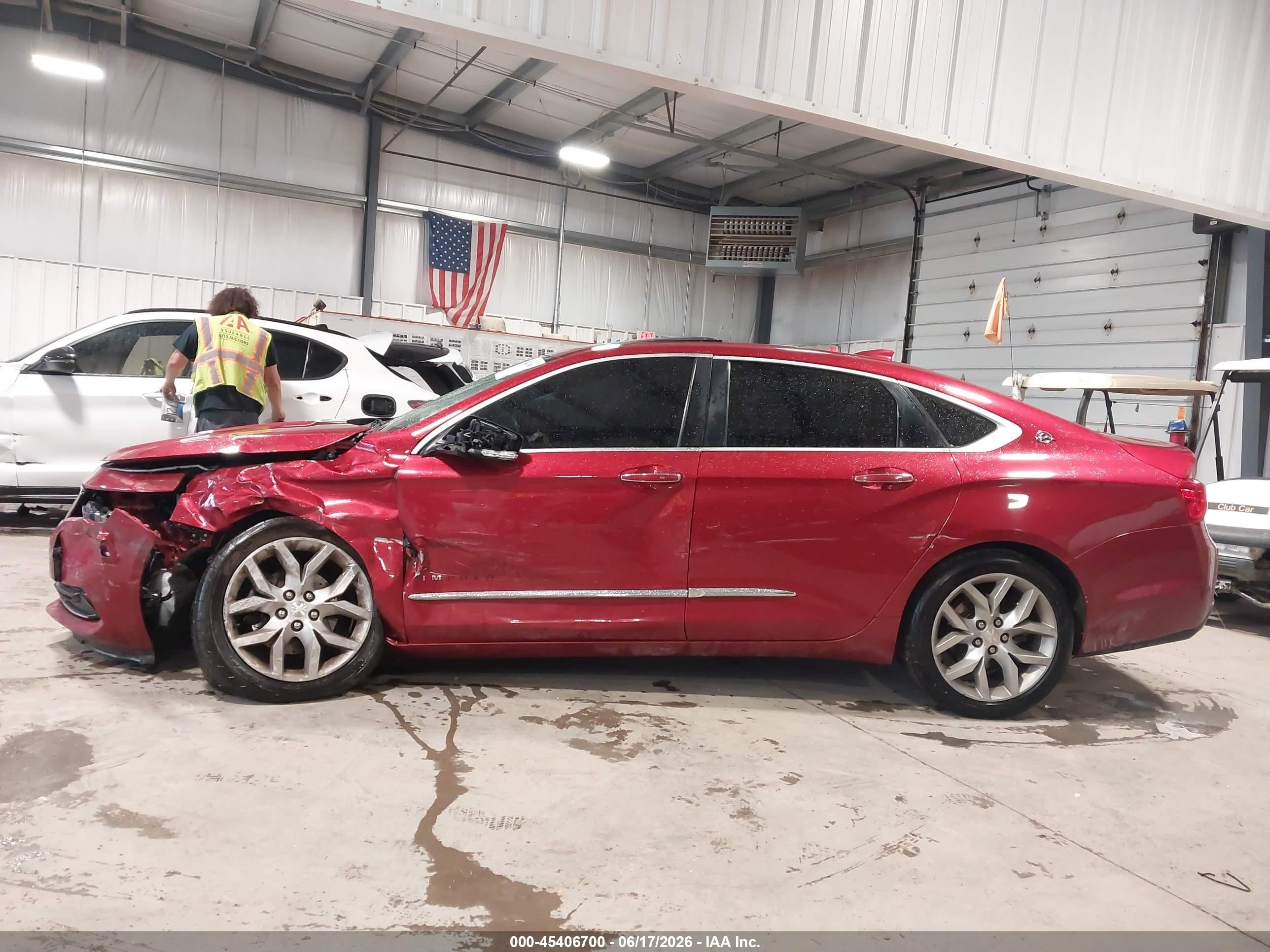 2015 Chevrolet Impala 2lz Red vin: 2G1165S32F9117867