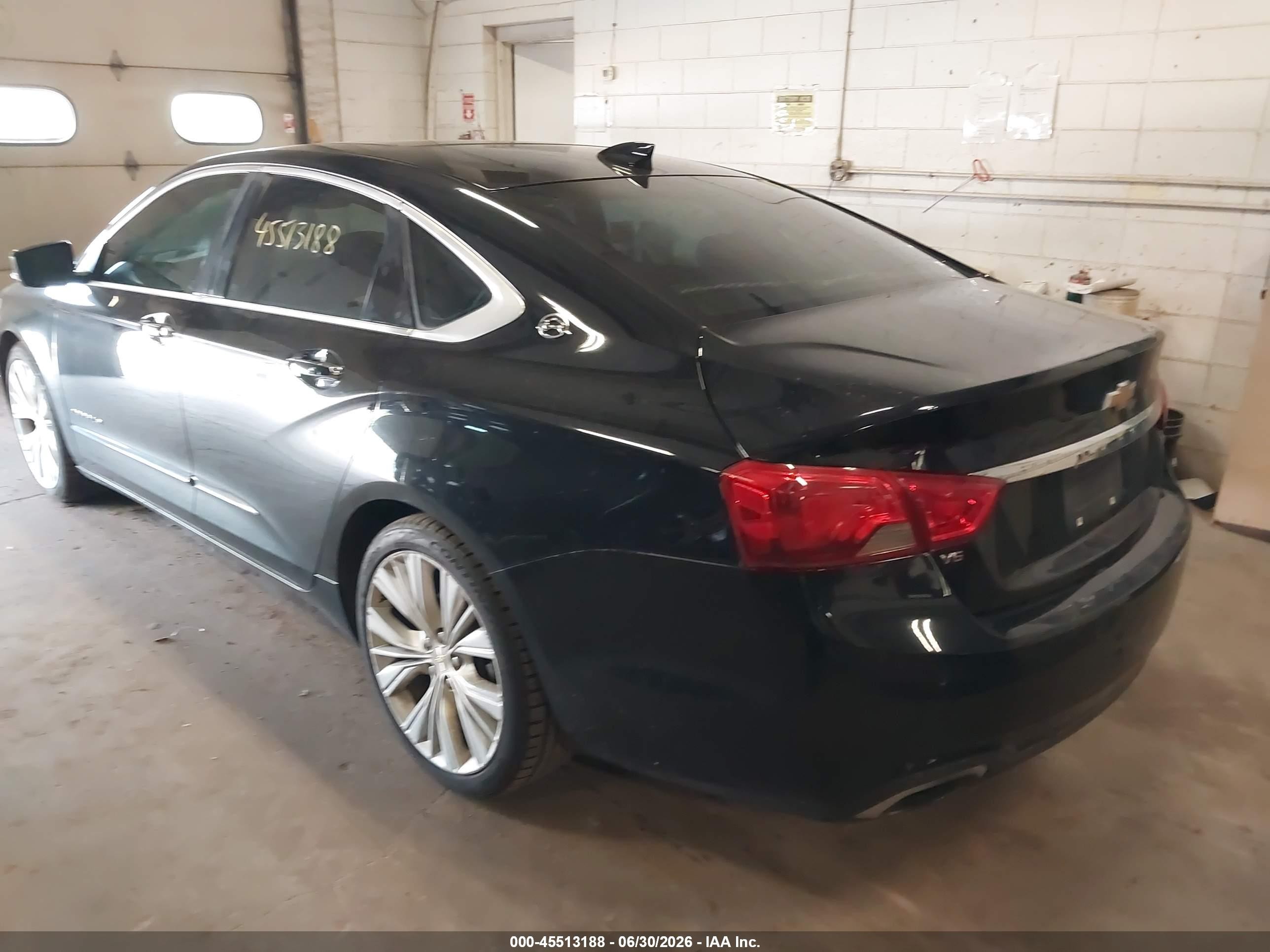 2015 Chevrolet Impala 2lz Black vin: 2G1165S32F9151923