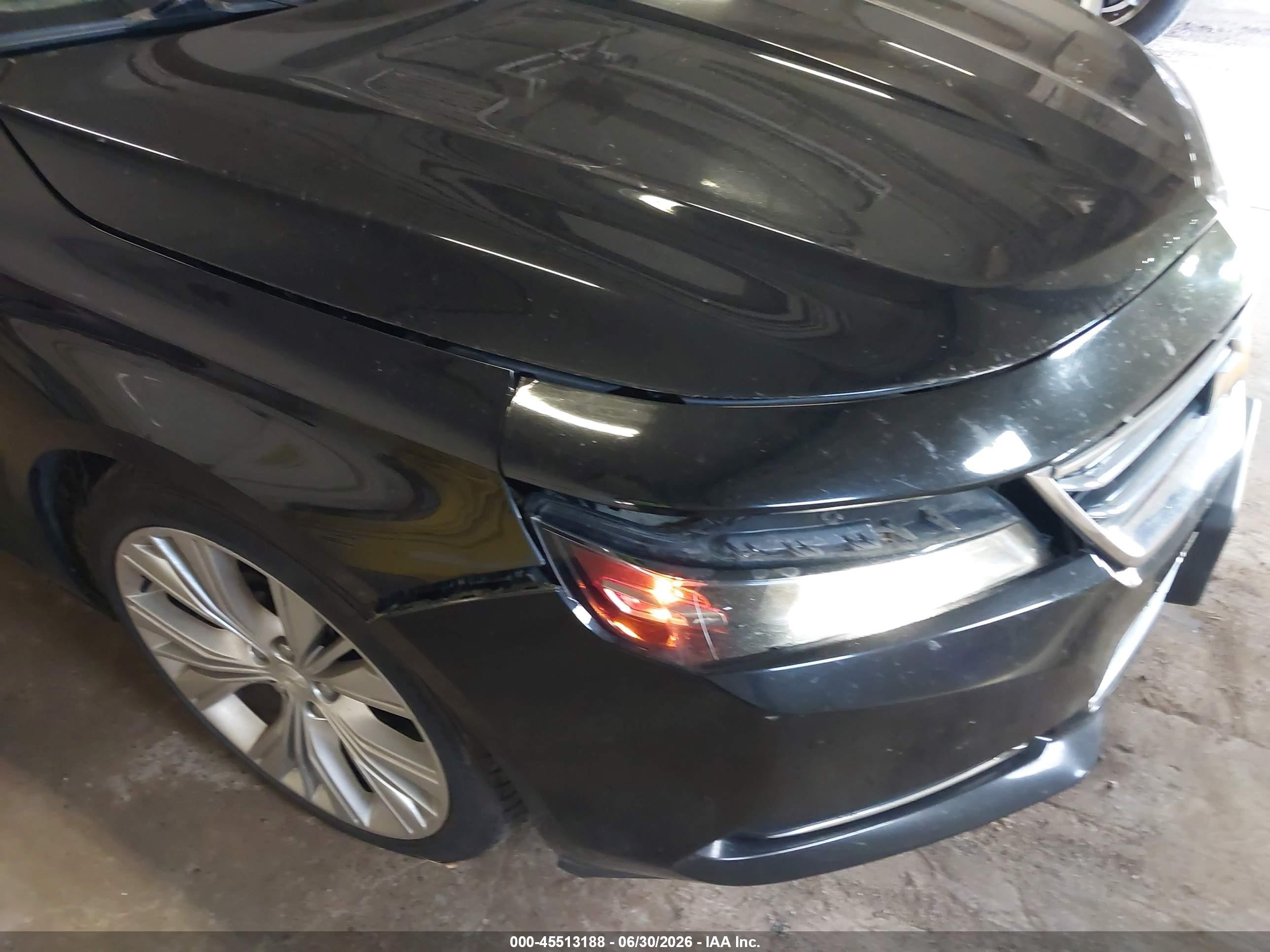 2015 Chevrolet Impala 2lz Black vin: 2G1165S32F9151923