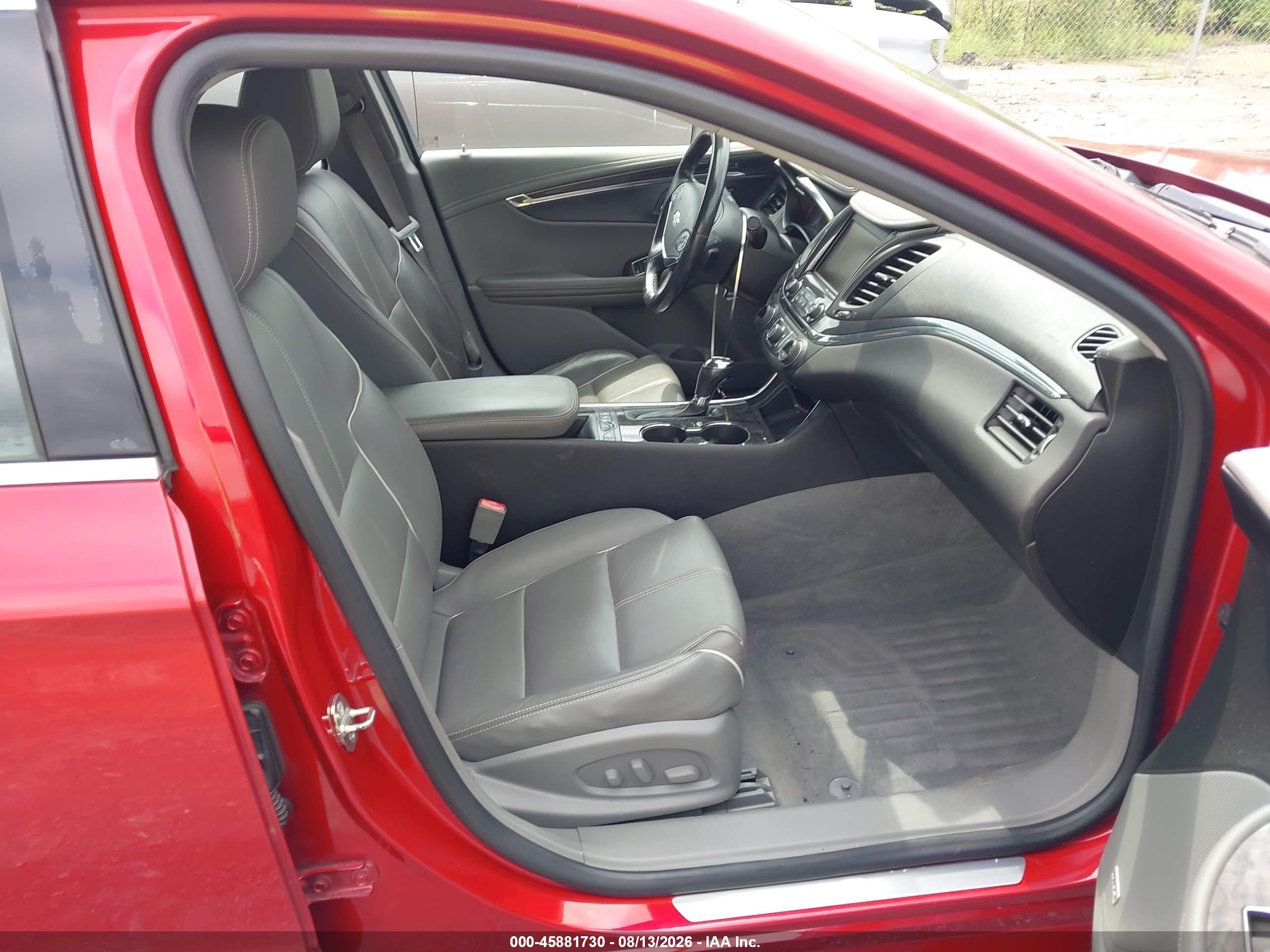 2015 Chevrolet Impala 2lz Red vin: 2G1165S32F9227589