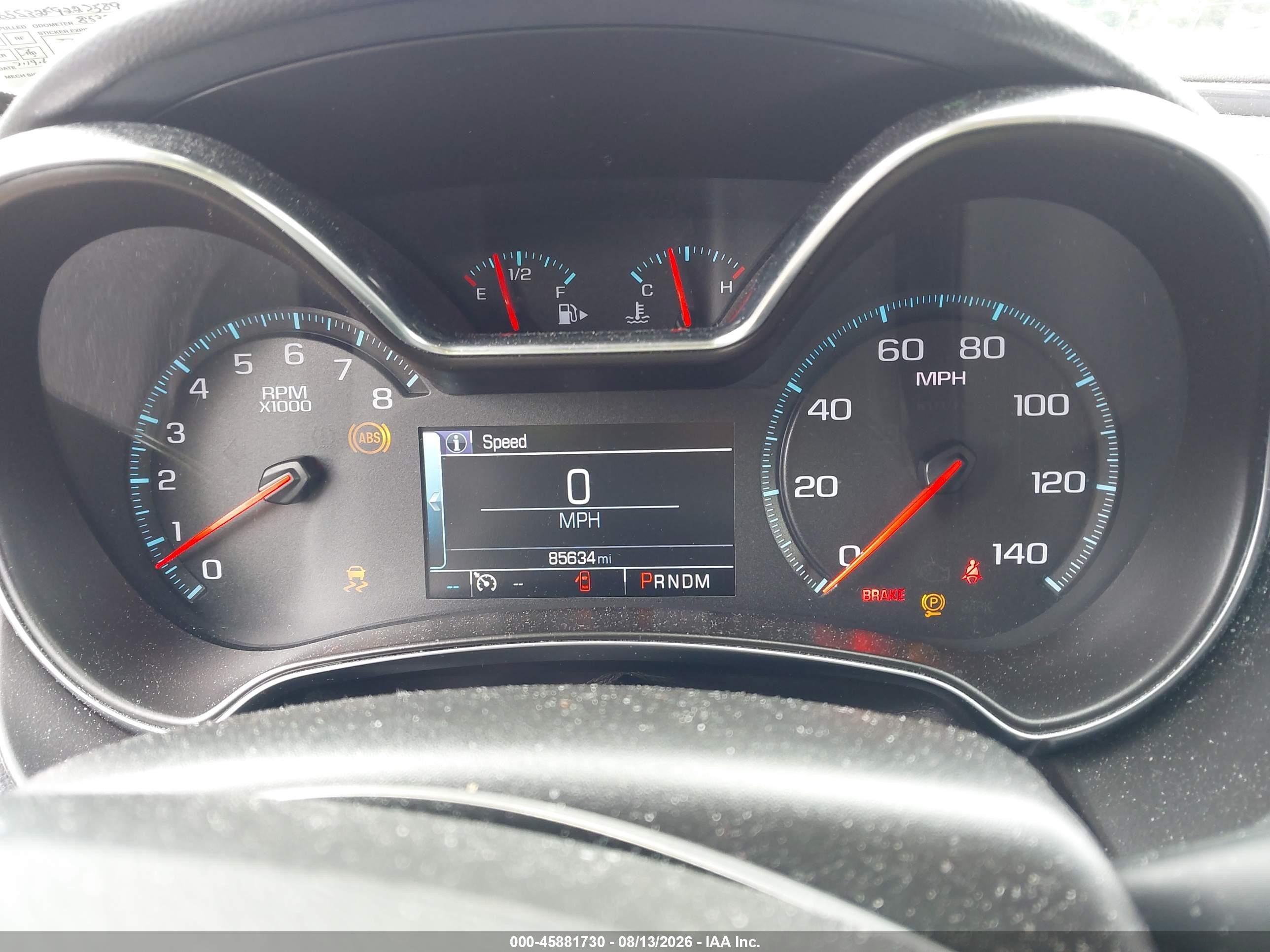 2015 Chevrolet Impala 2lz Red vin: 2G1165S32F9227589