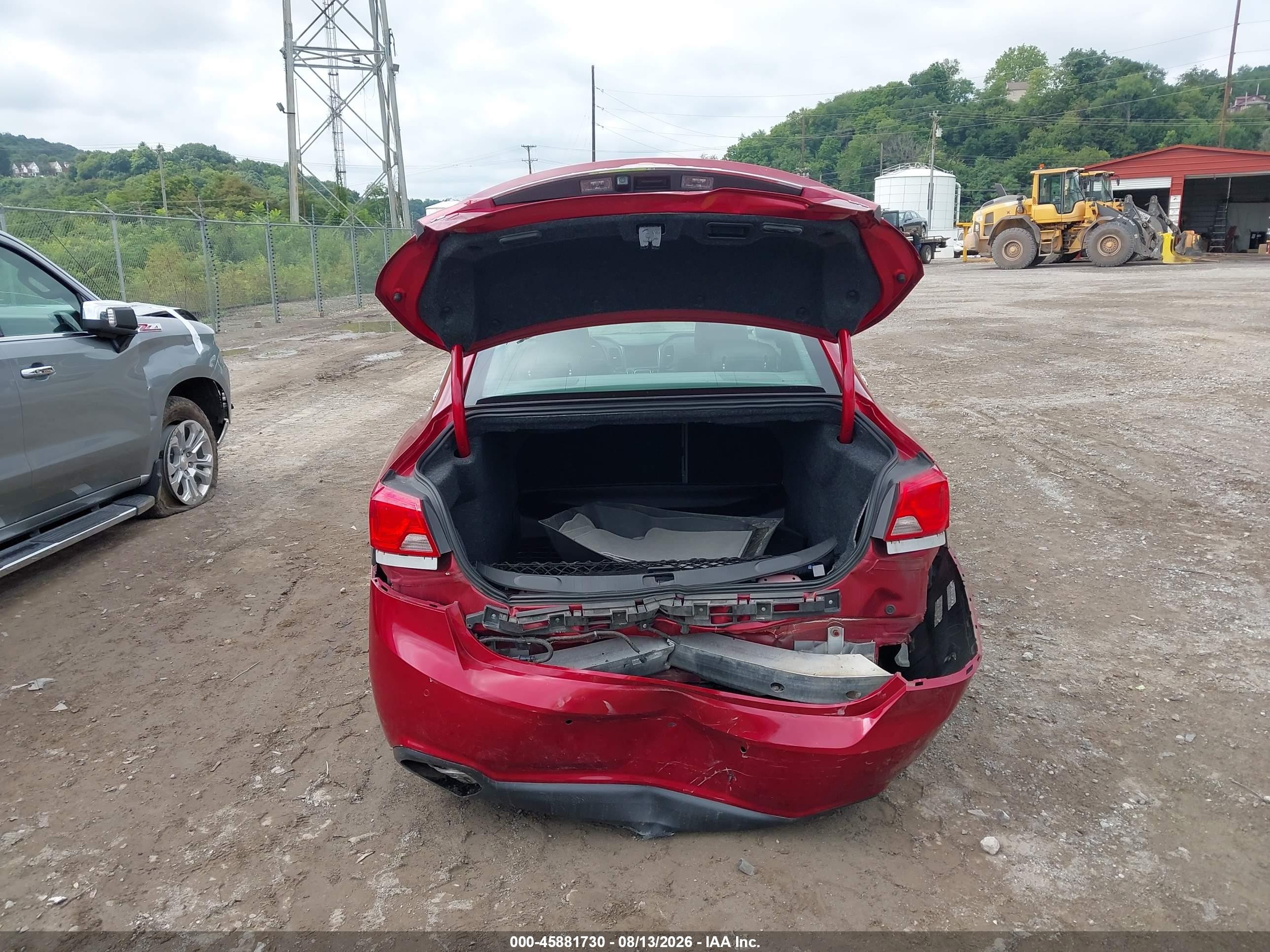2015 Chevrolet Impala 2lz Red vin: 2G1165S32F9227589