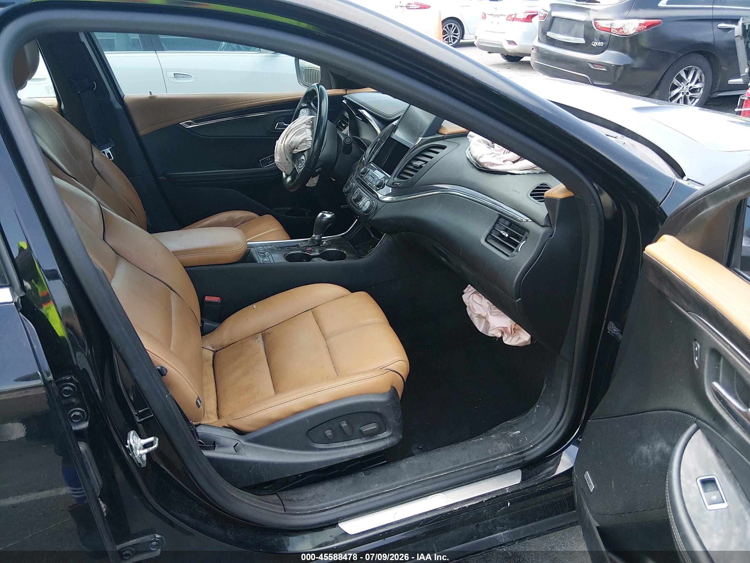 2015 Chevrolet Impala 2lz Black vin: 2G1165S33F9117649