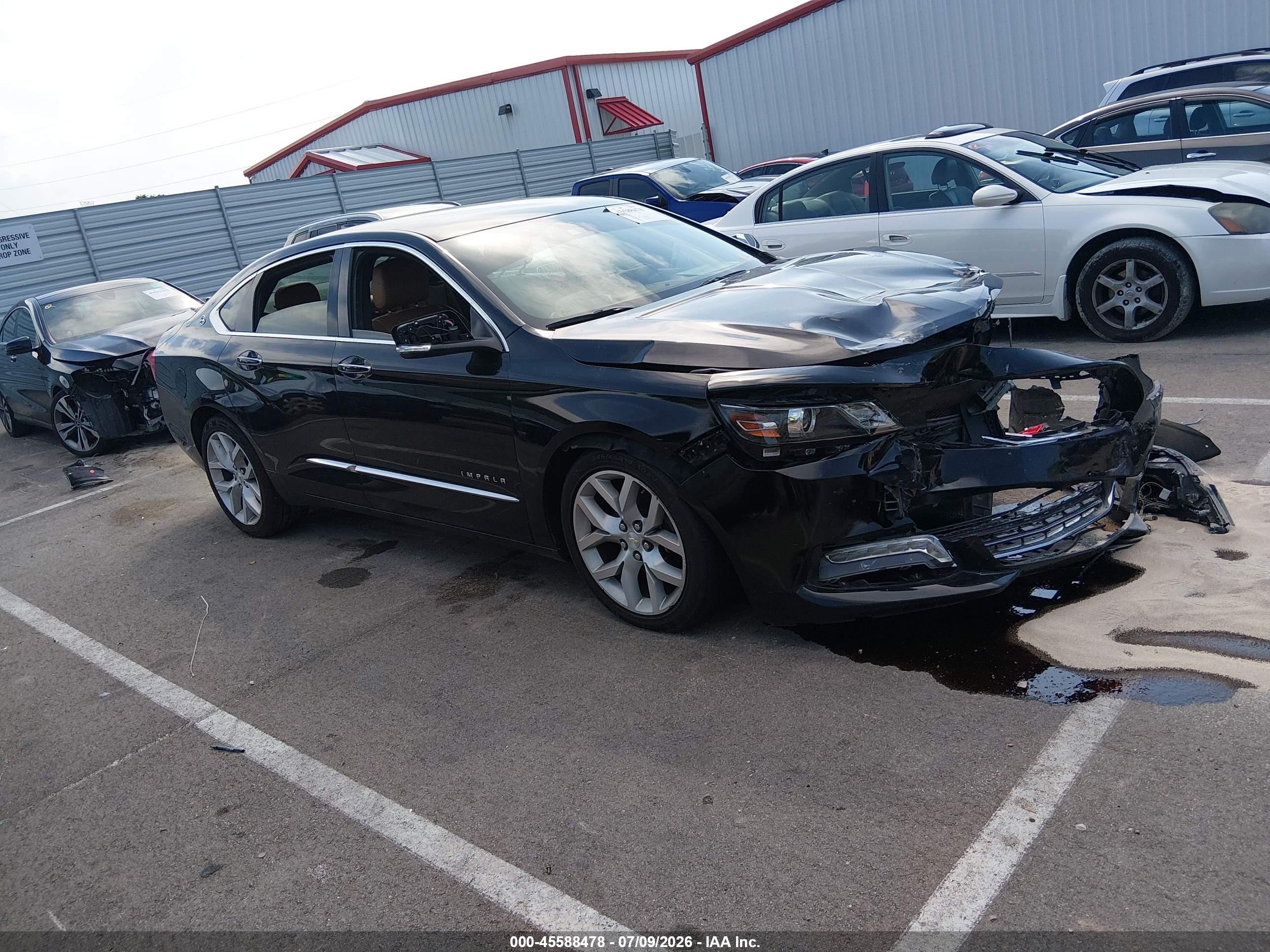 2015 Chevrolet Impala 2lz Black vin: 2G1165S33F9117649
