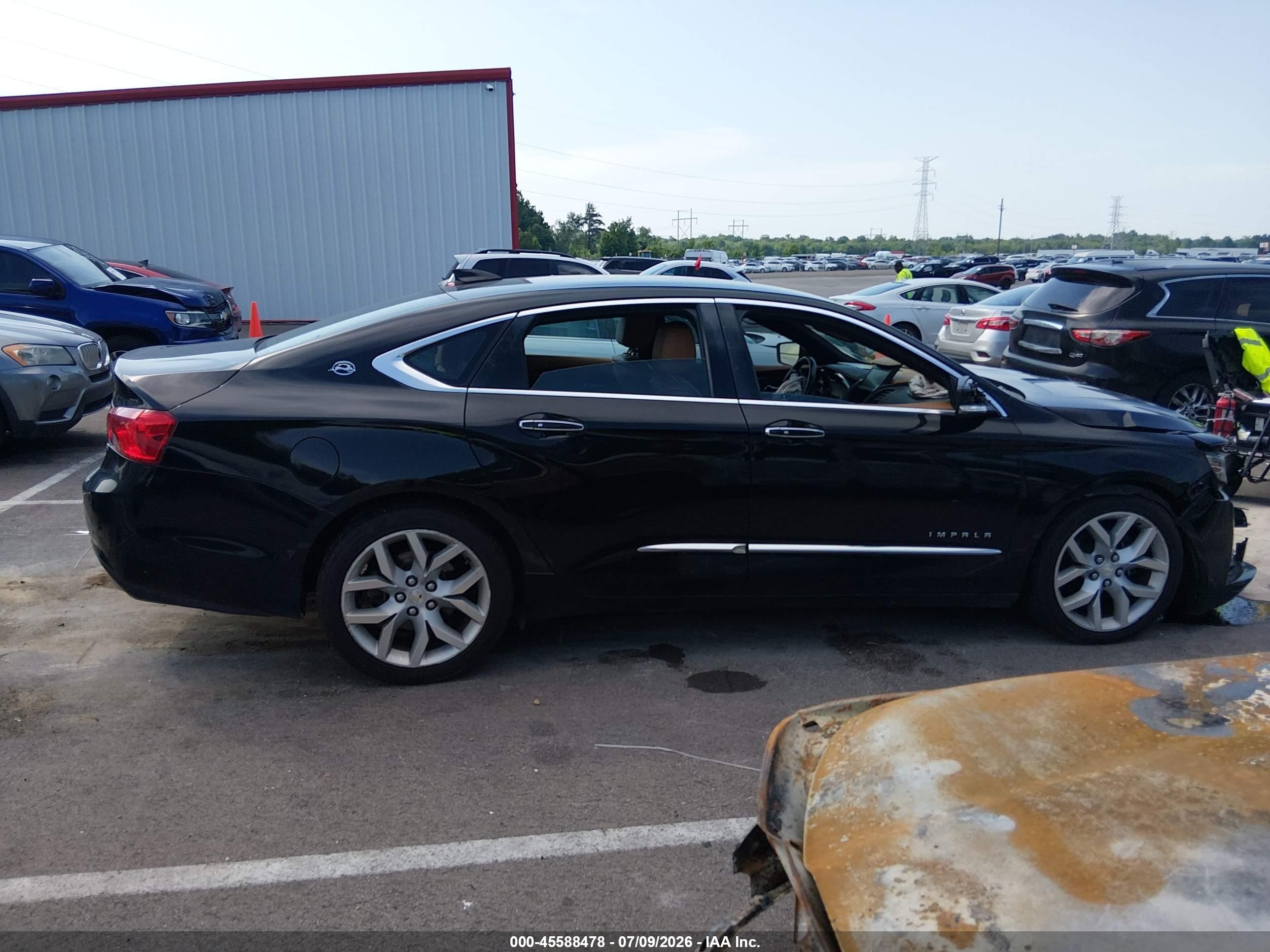 2015 Chevrolet Impala 2lz Black vin: 2G1165S33F9117649