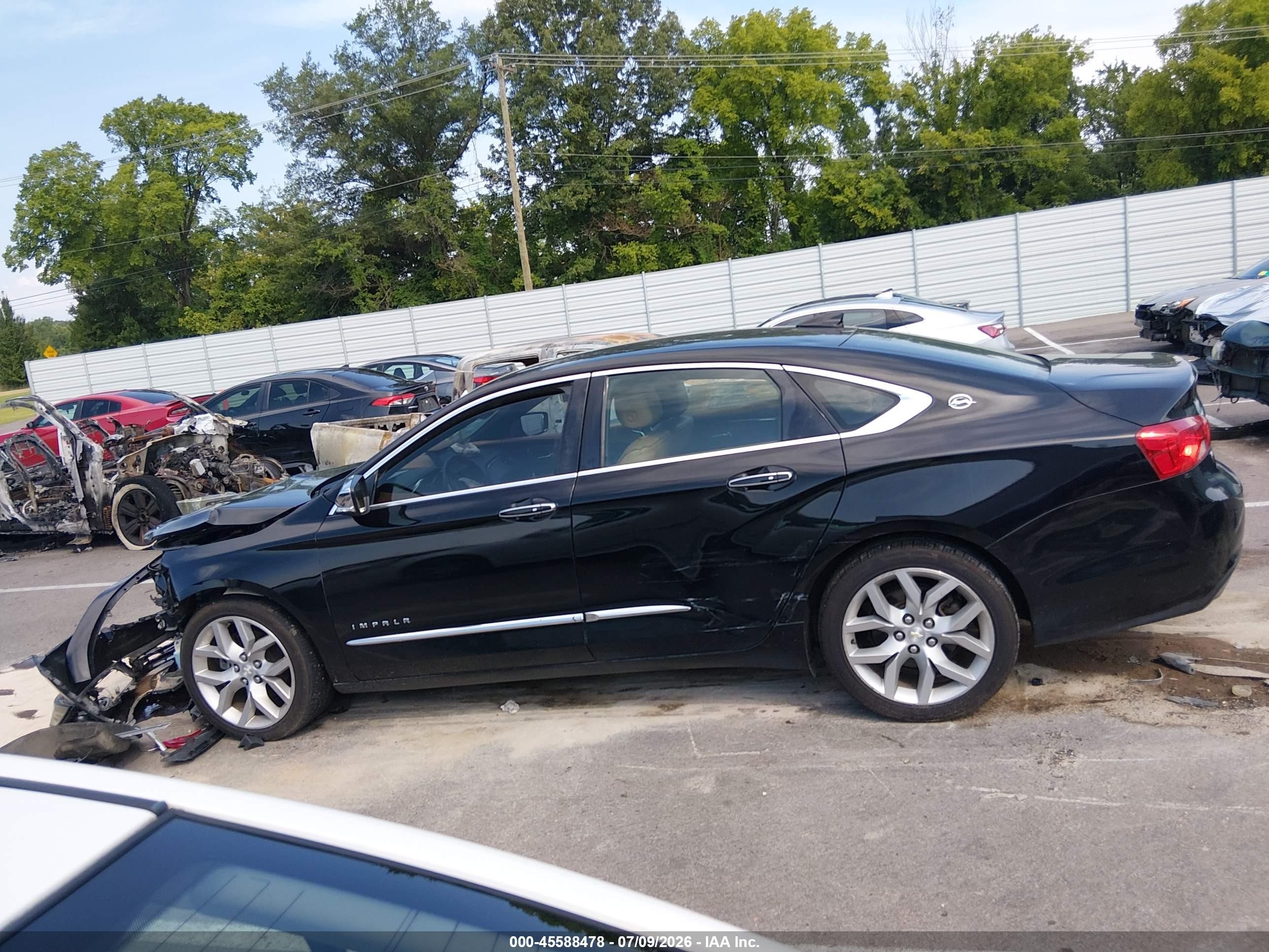 2015 Chevrolet Impala 2lz Black vin: 2G1165S33F9117649