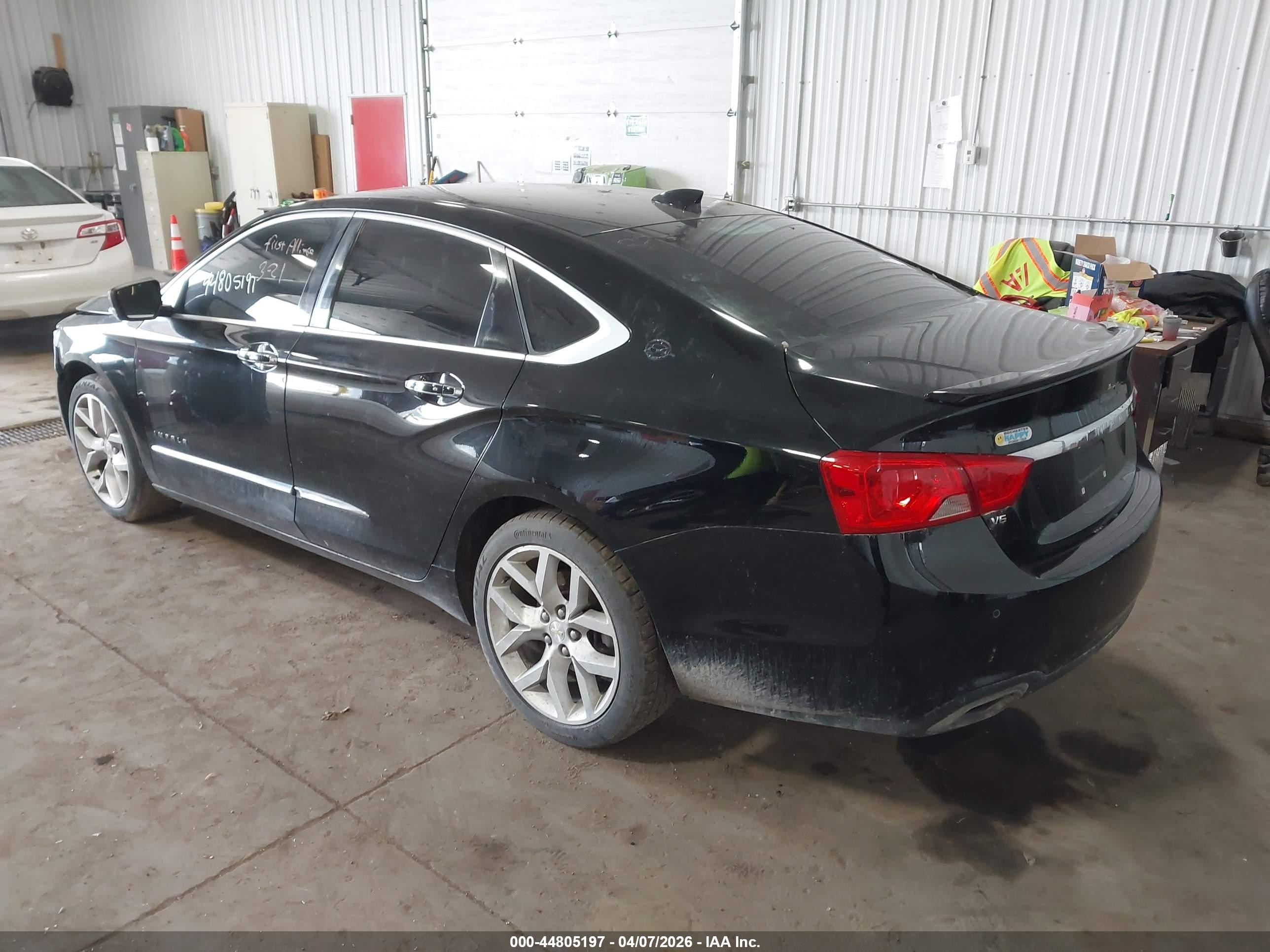 2015 Chevrolet Impala 2lz Black vin: 2G1165S33F9153101