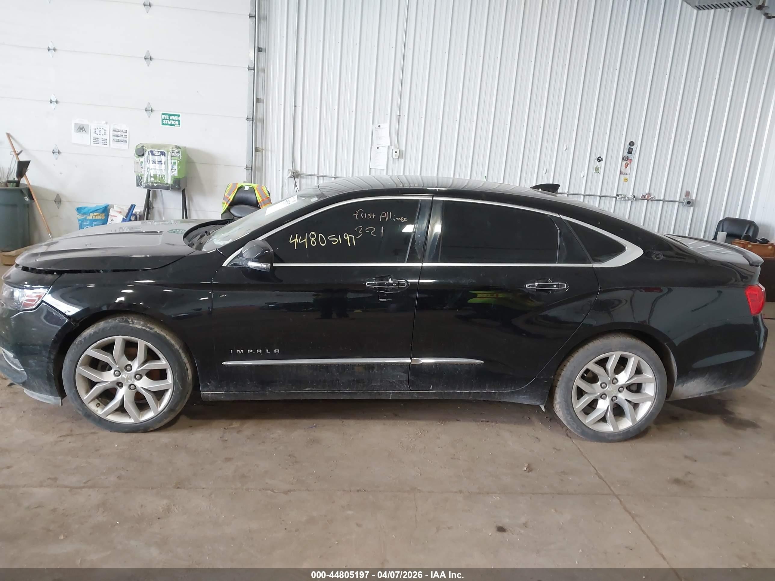 2015 Chevrolet Impala 2lz Black vin: 2G1165S33F9153101