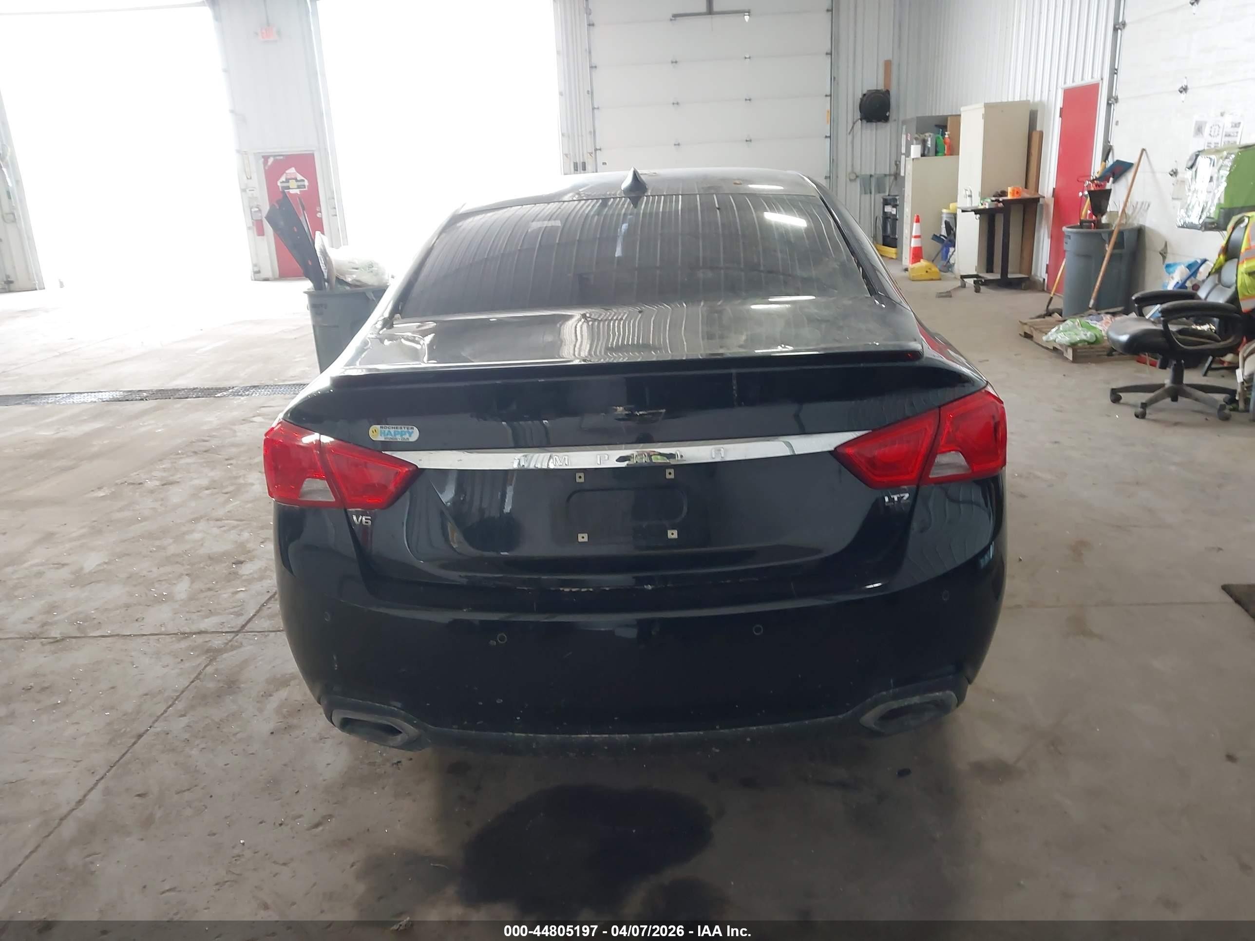 2015 Chevrolet Impala 2lz Black vin: 2G1165S33F9153101