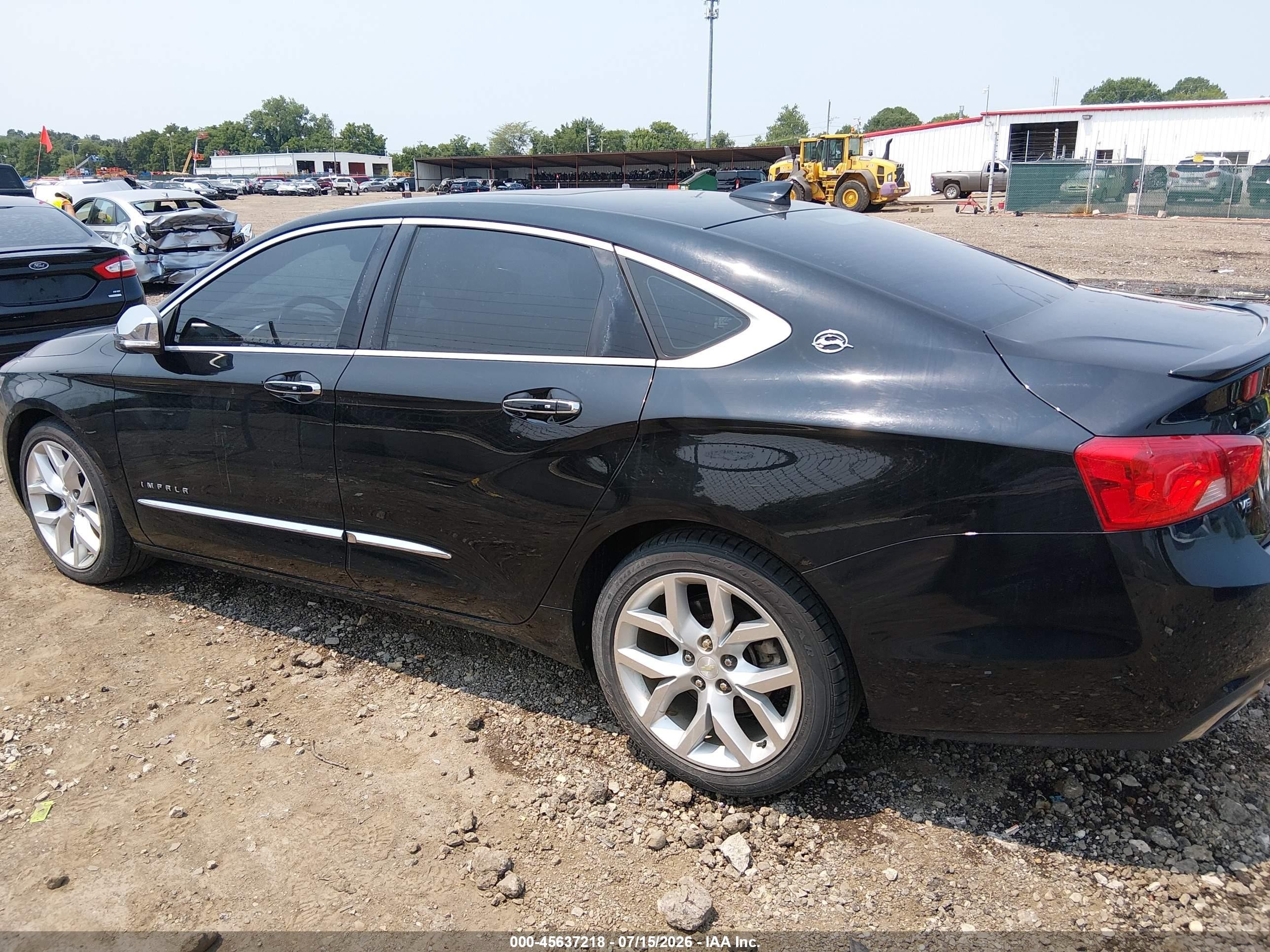 2015 Chevrolet Impala 2lz Black vin: 2G1165S33F9190259